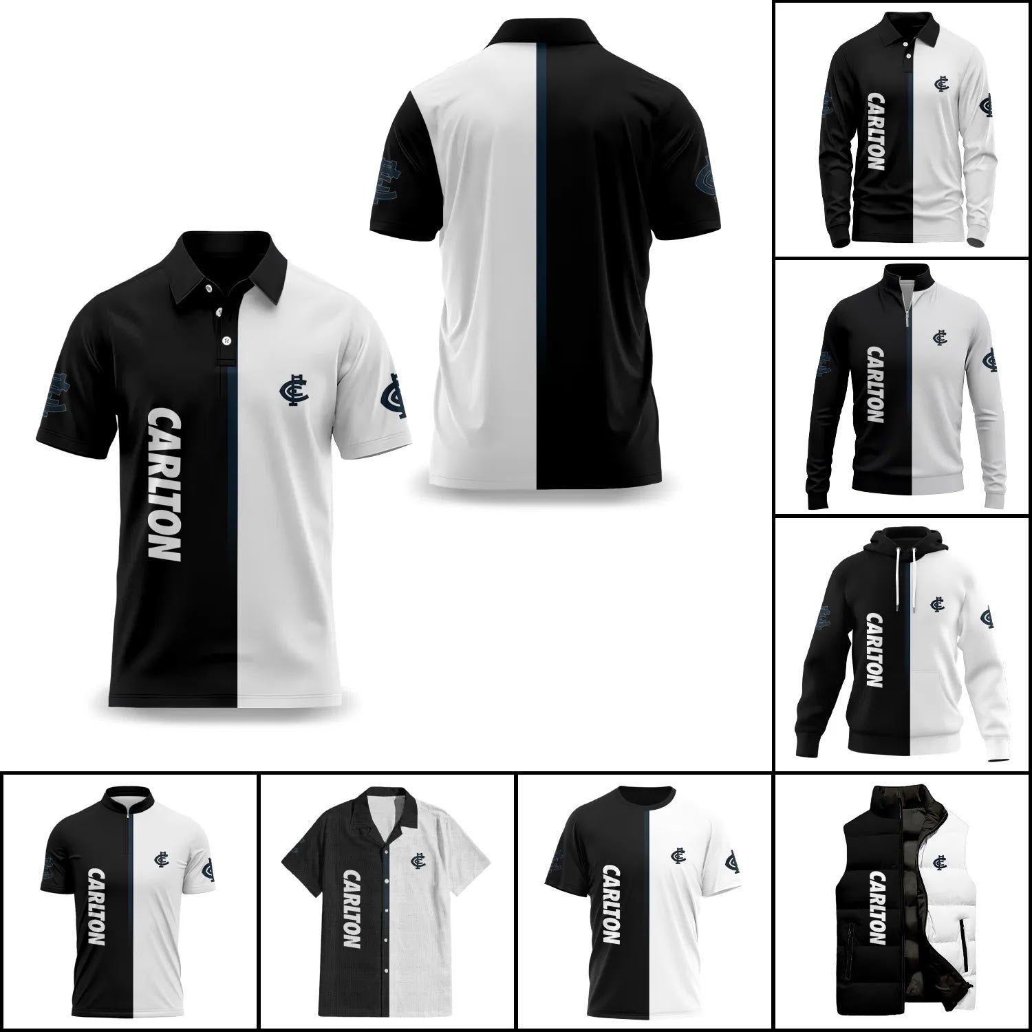 Carlton Blues Apparels SC076