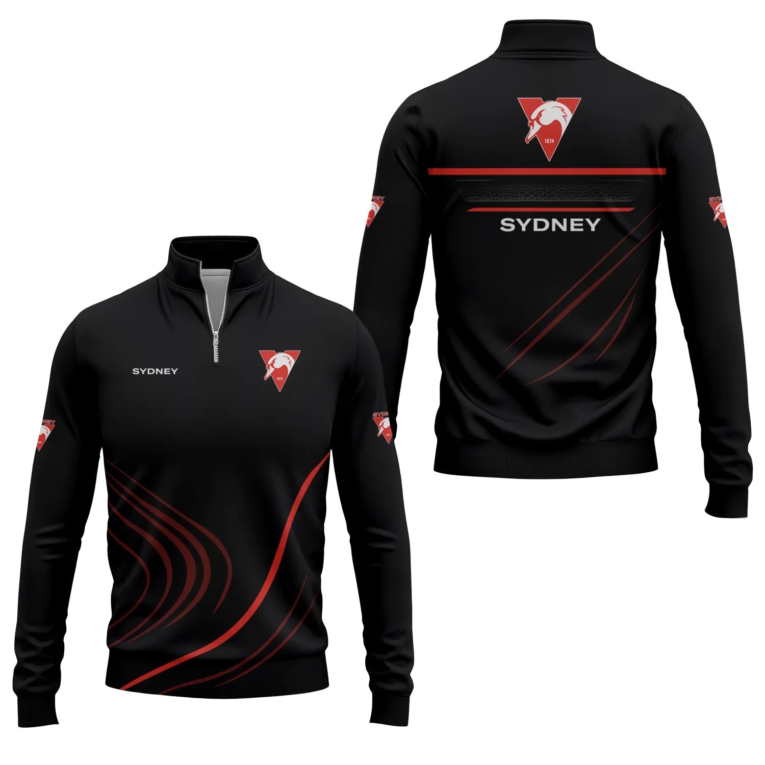 Sydney Swans Quarter-zip Pullover SC024