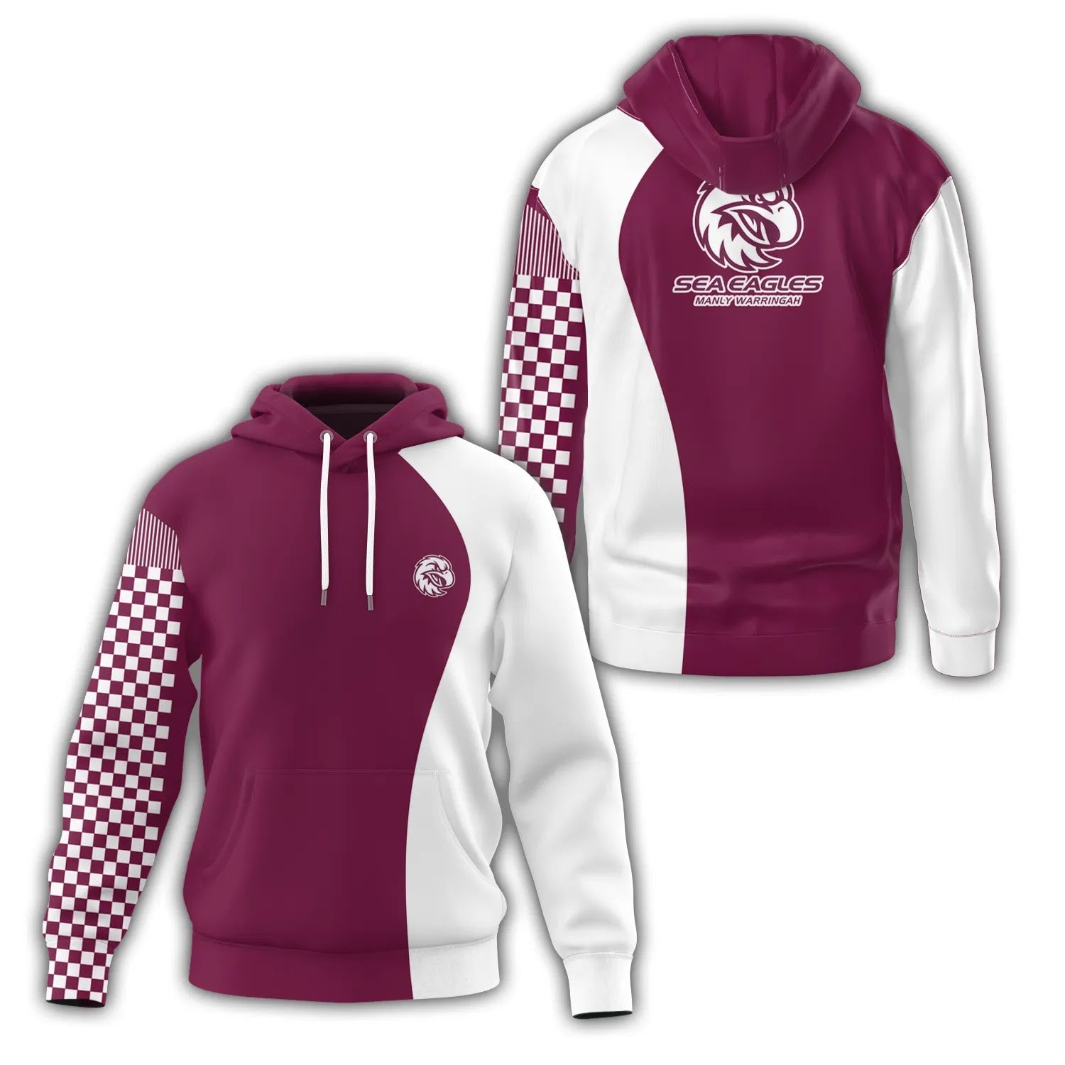 Manly Warringah Sea Eagles Hoodie SC073
