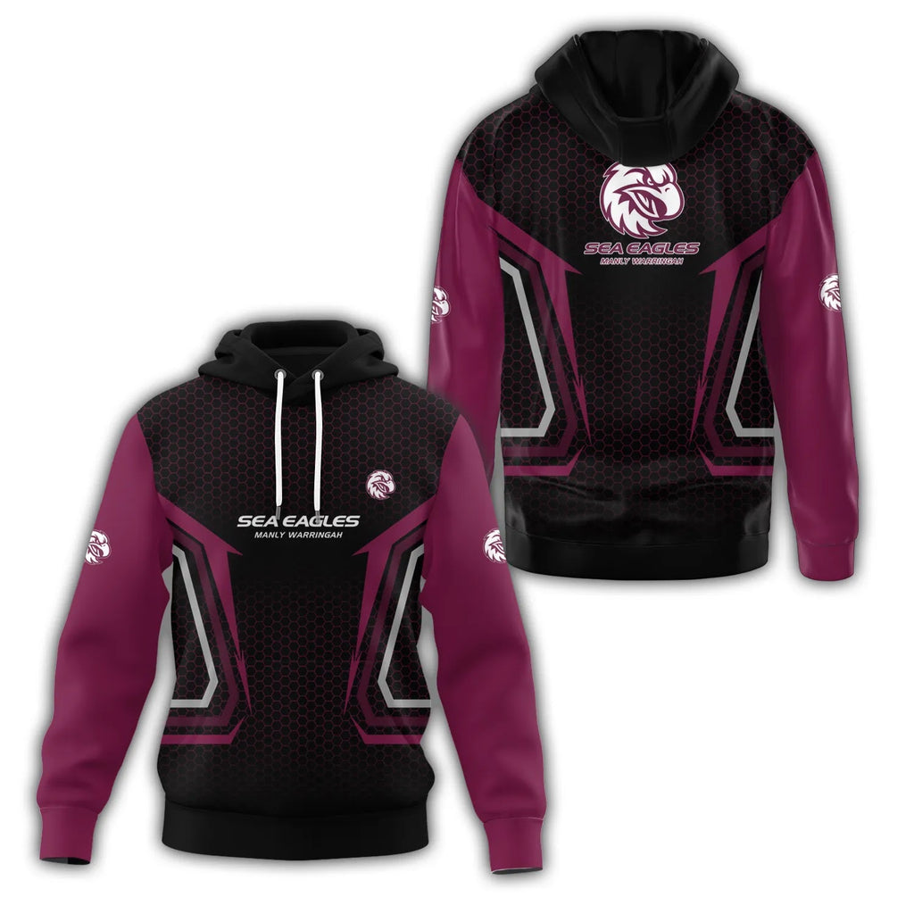 Manly Warringah Sea Eagles Hoodie SC075