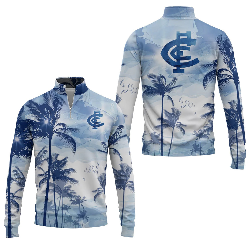 Carlton Blues Quarter-zip Pullover SHW004