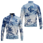 Carlton Blues Quarter-zip Pullover SHW004