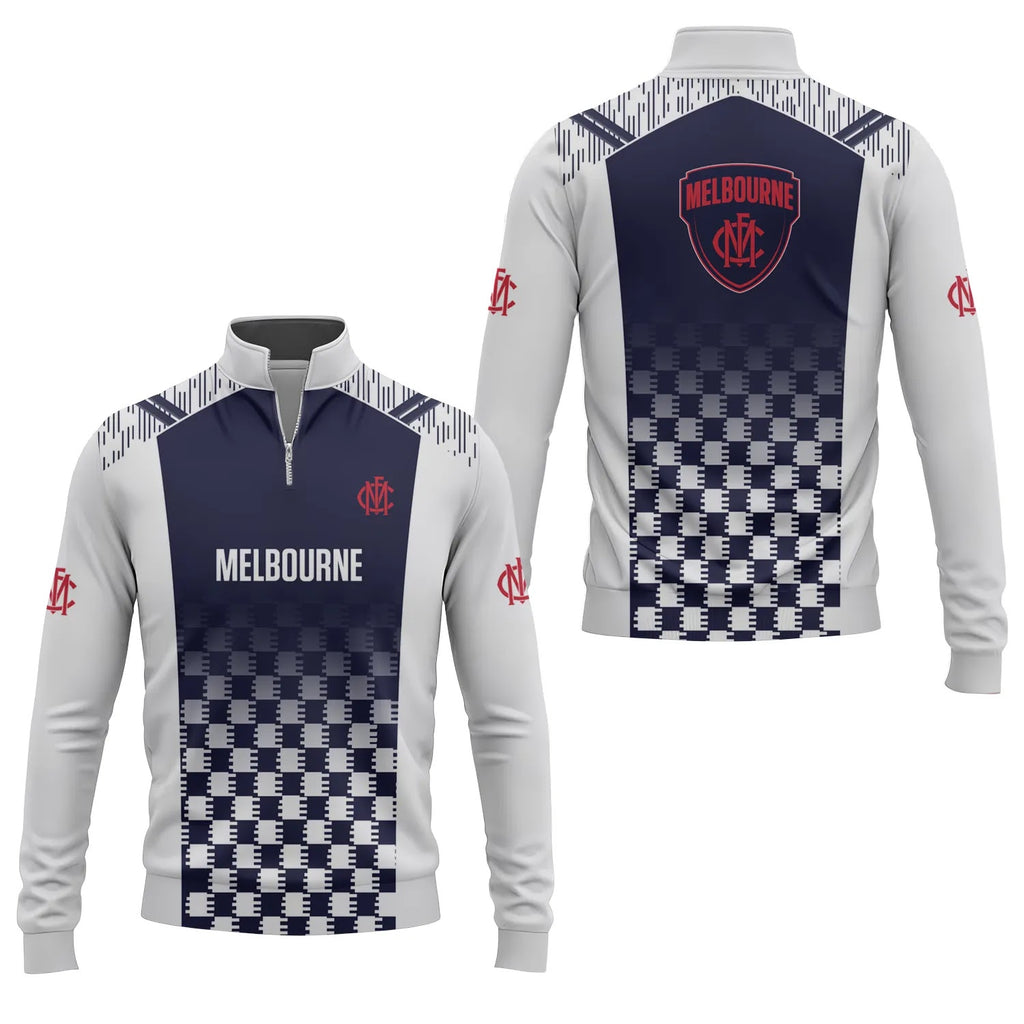 Melbourne Demons Quarter-zip Pullover SC063