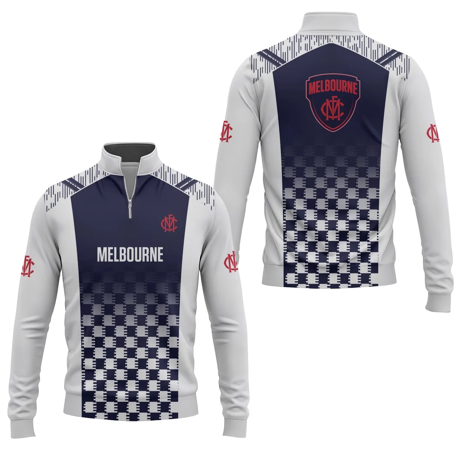 Melbourne Demons Quarter-zip Pullover SC063
