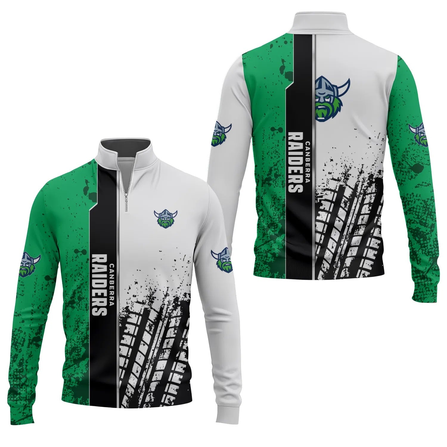 Canberra Raiders Quarter-zip Pullover SC039