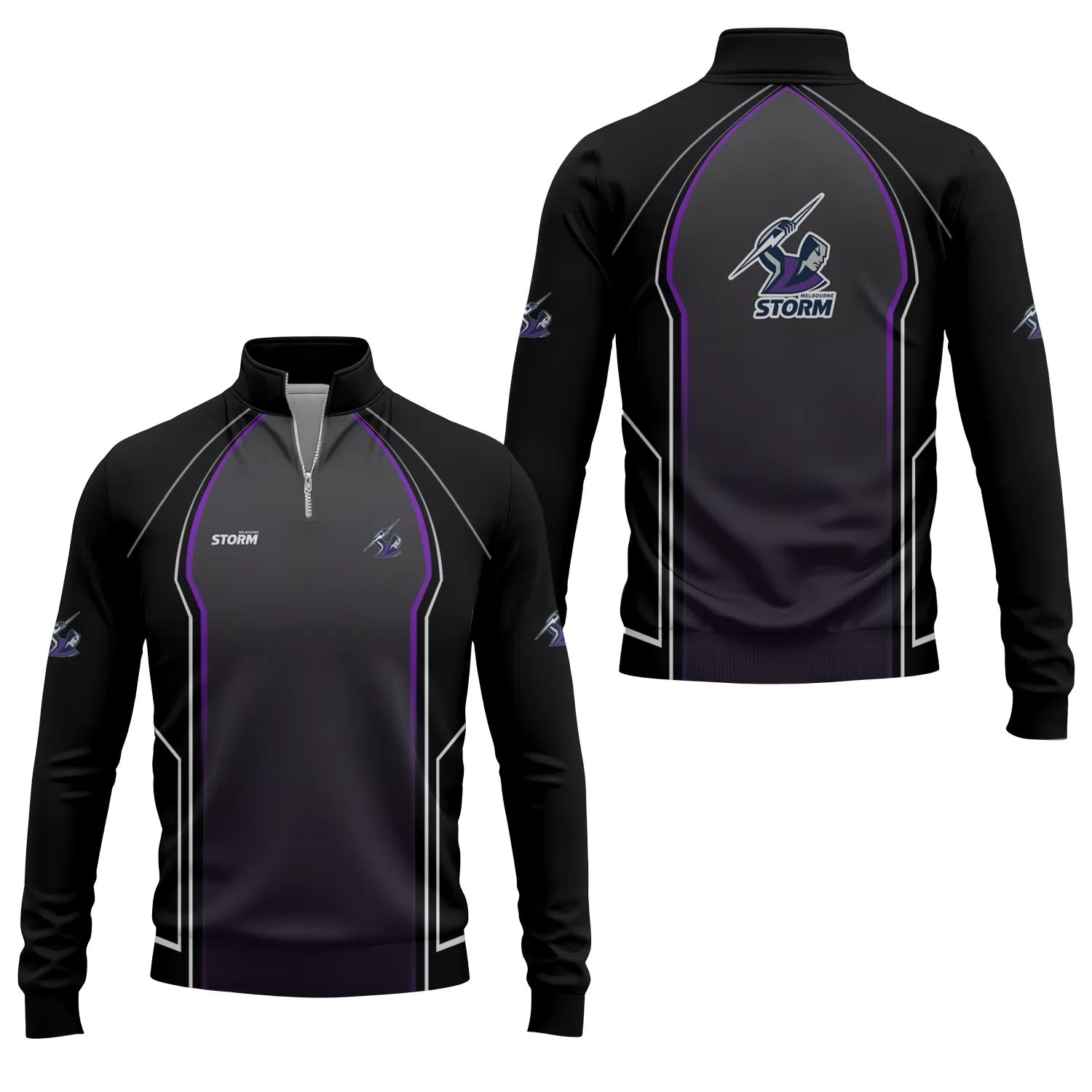 Melbourne Storm Quarter-zip Pullover SC061