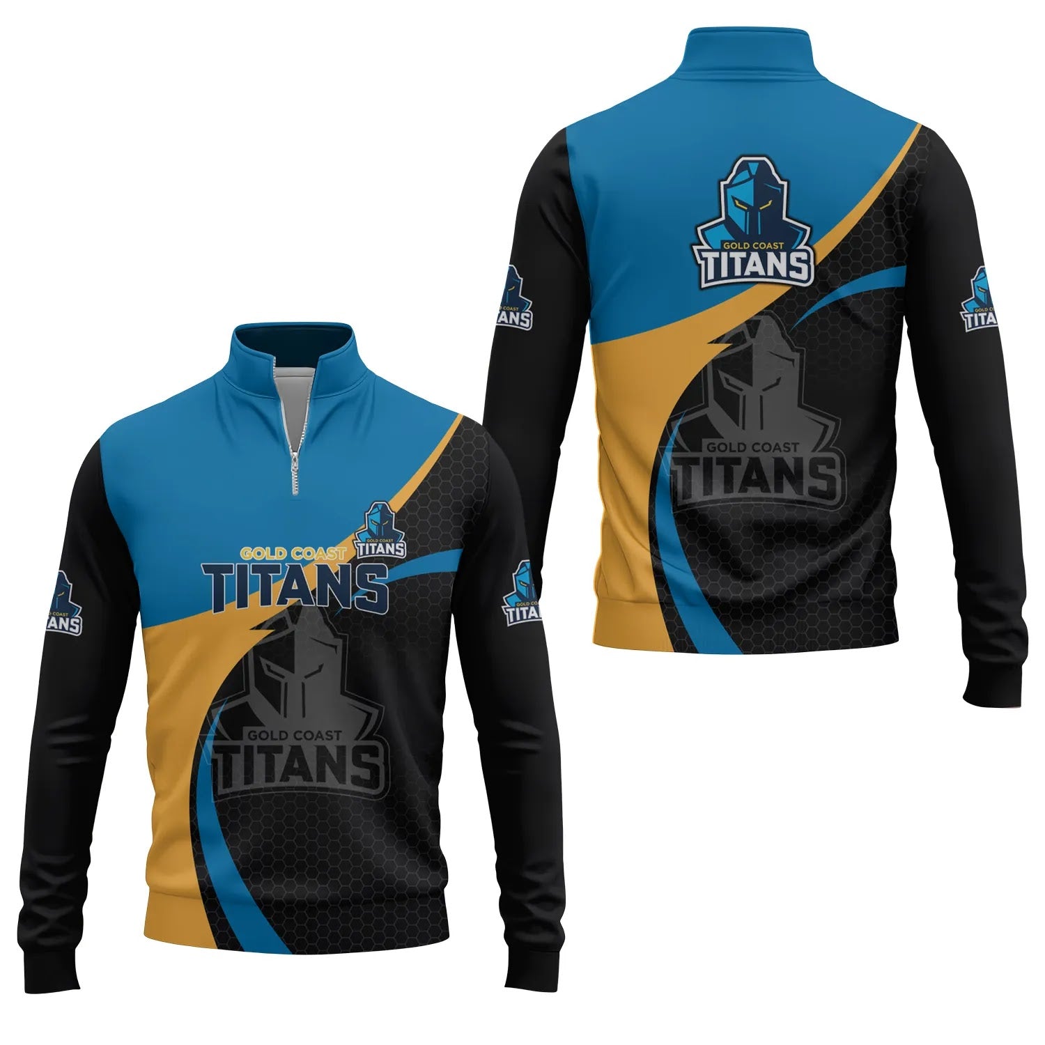 Gold Coast Titans Quarter-zip Pullover SC002