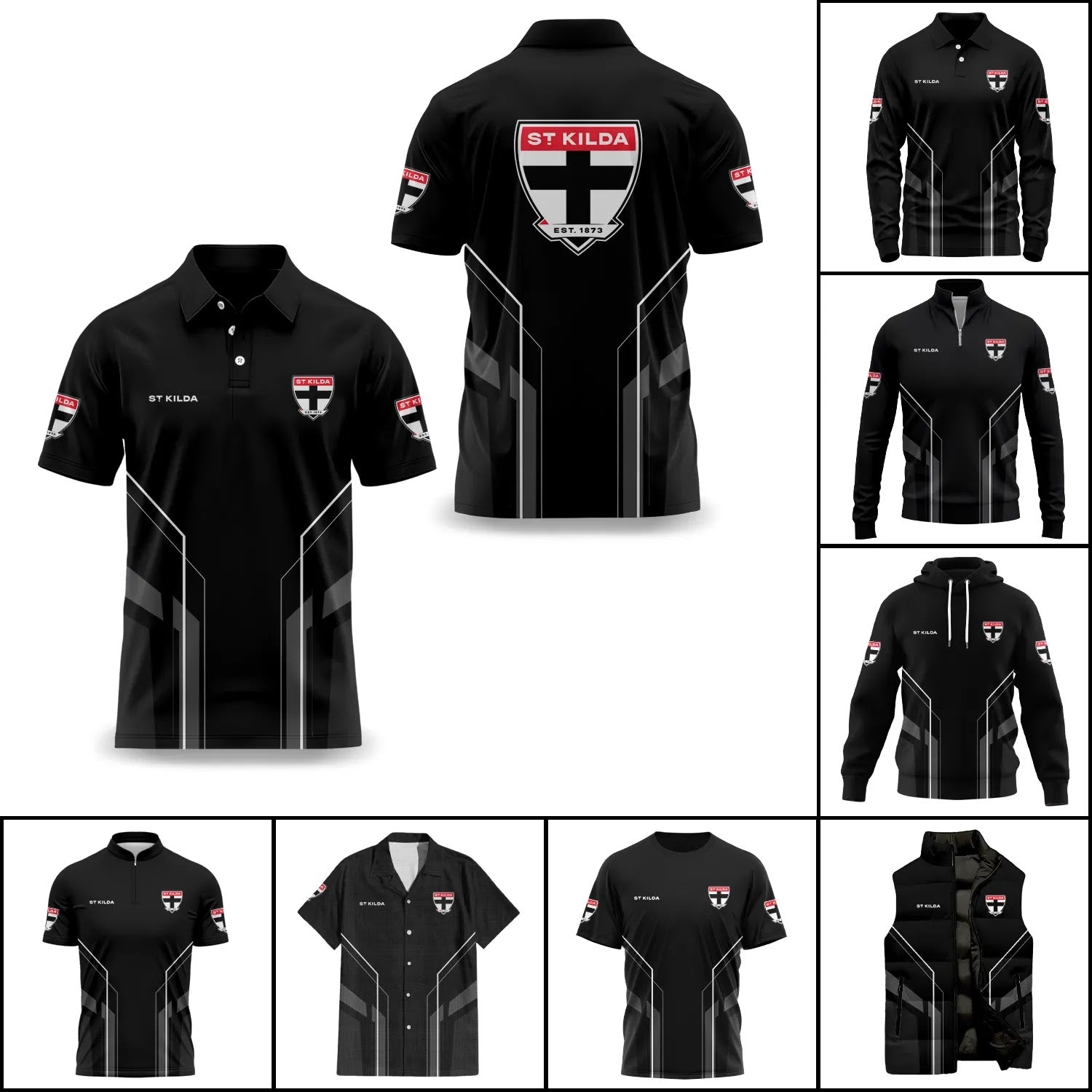 St Kilda Saints Apparels SC023