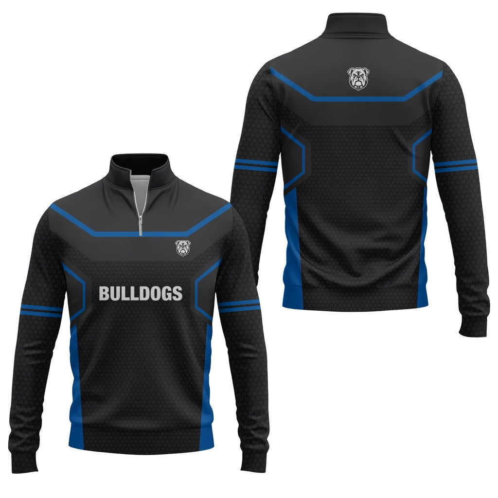 Canterbury-Bankstown Bulldogs Quarter-zip Pullover SC052