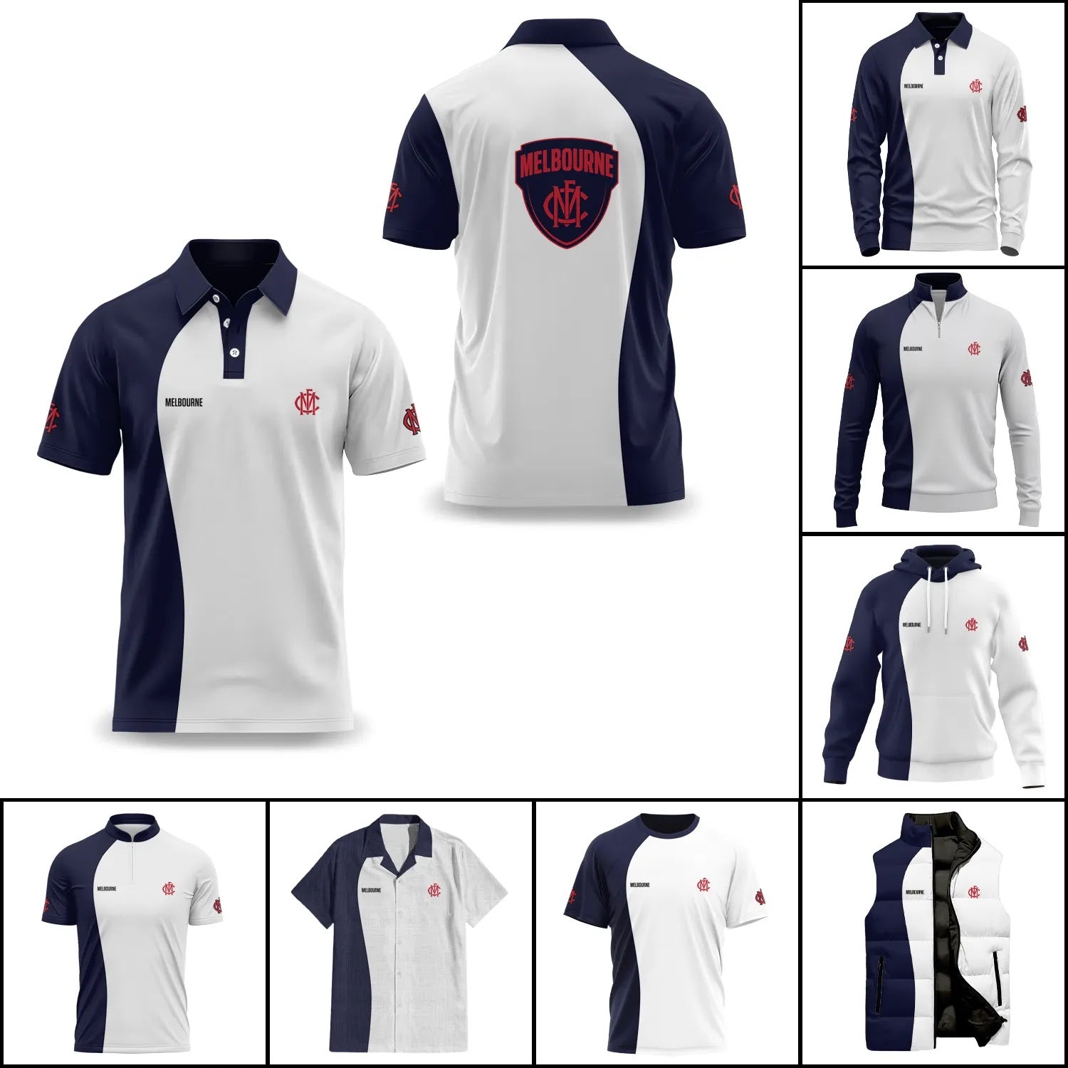 Melbourne Demons Apparels SC055