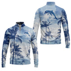 Dolphins Quarter-zip Pullover SHW004