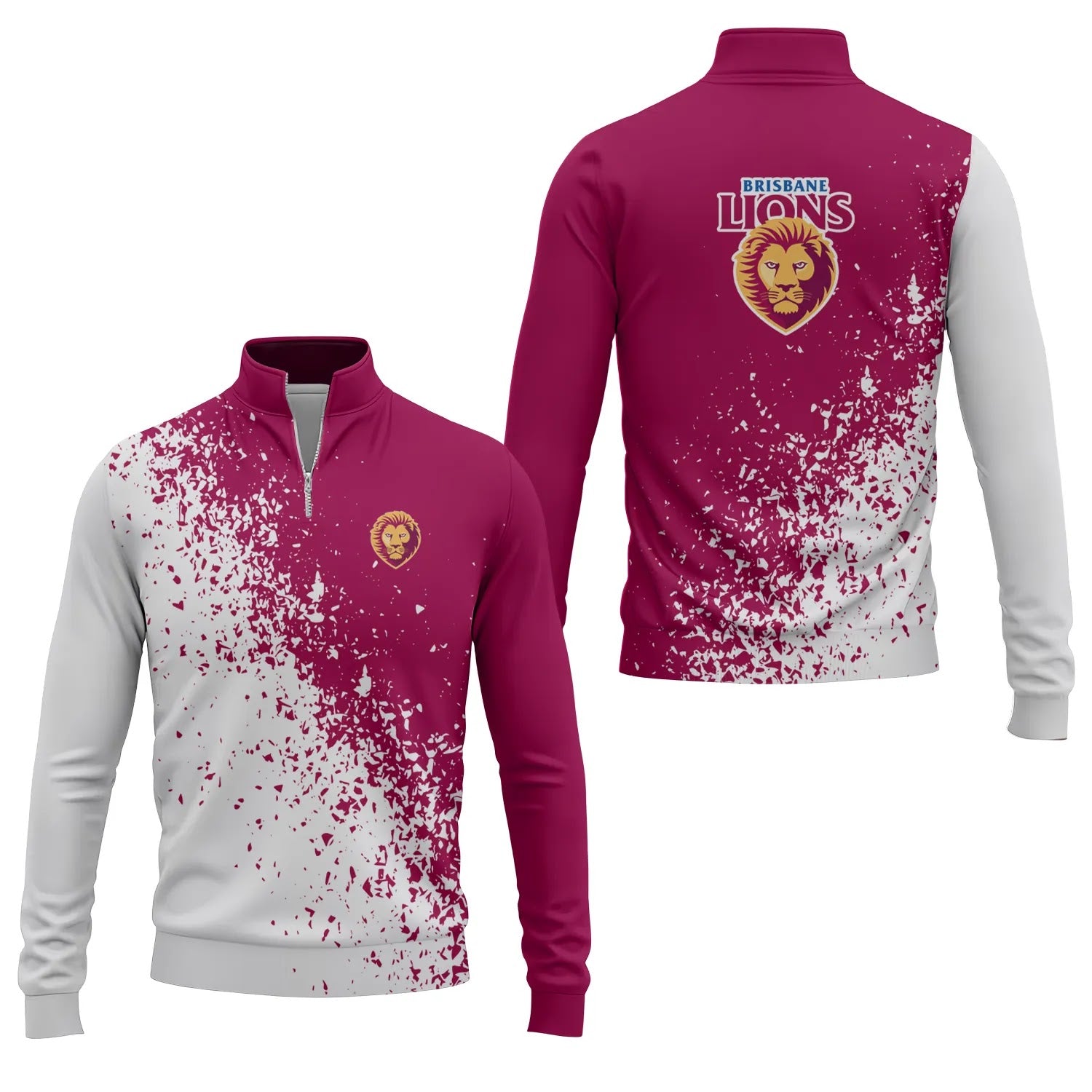 Brisbane Lions Quarter-zip Pullover SC070