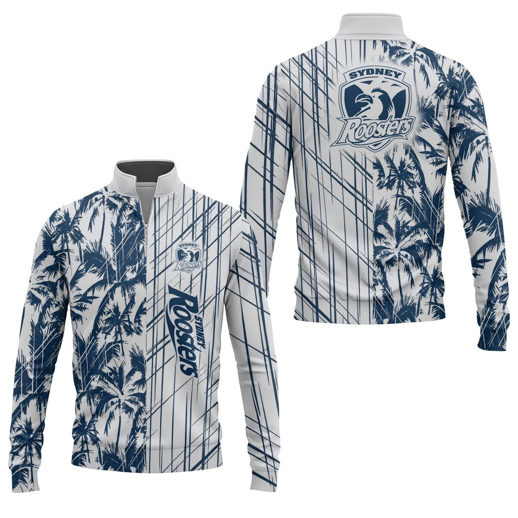 Sydney Roosters Quarter-zip Pullover SHW041