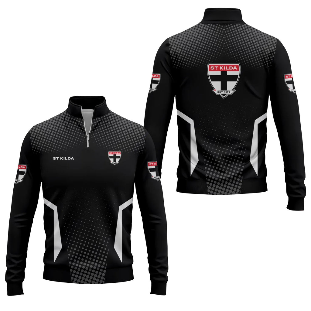 St Kilda Saints Quarter-zip Pullover SC032