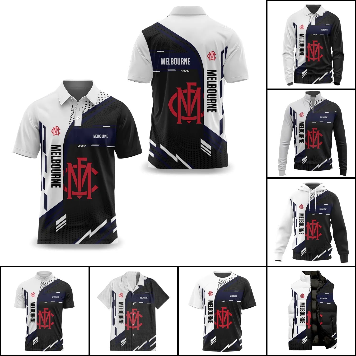 Melbourne Demons Apparels SC036