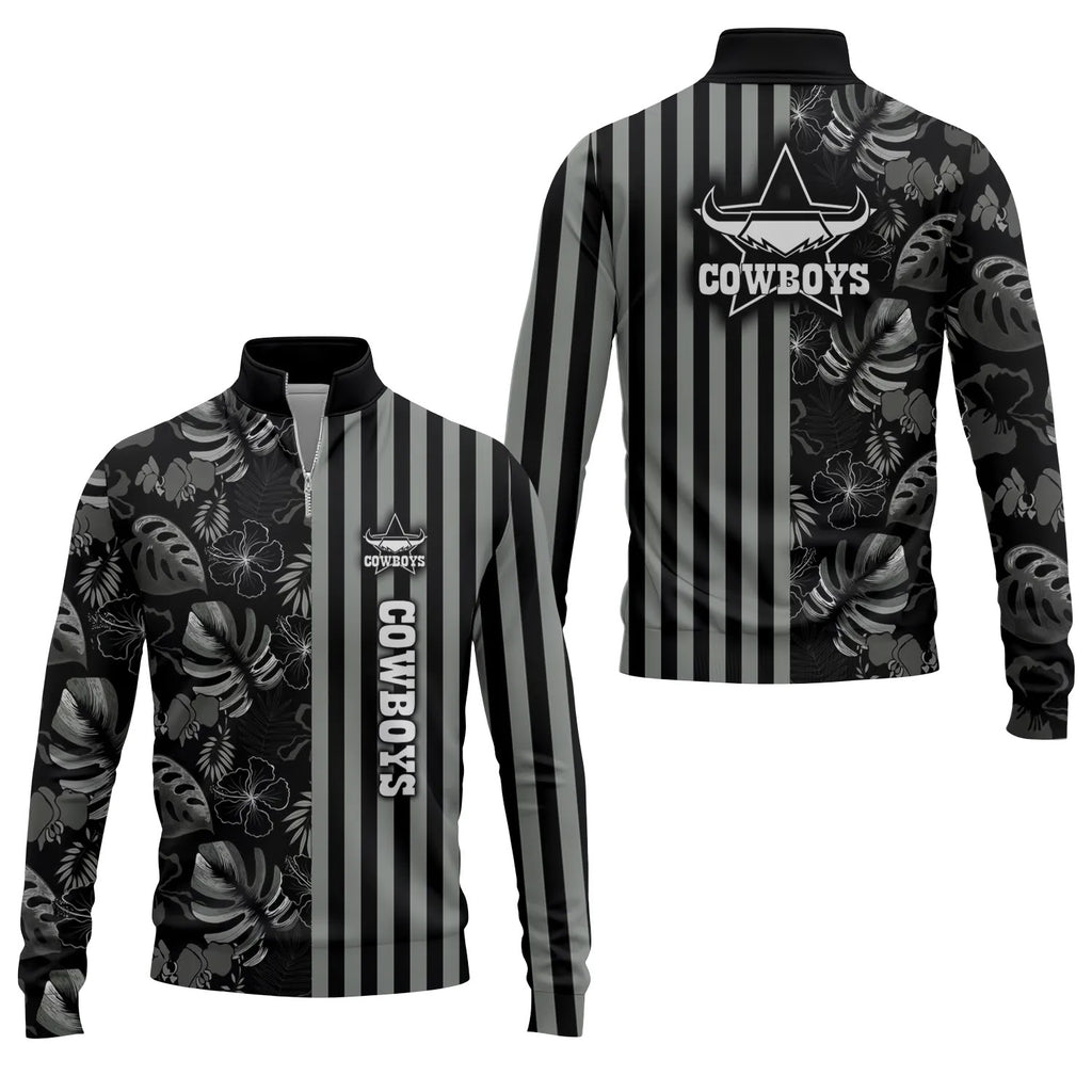 North Queensland Cowboys Quarter-zip Pullover SHW040