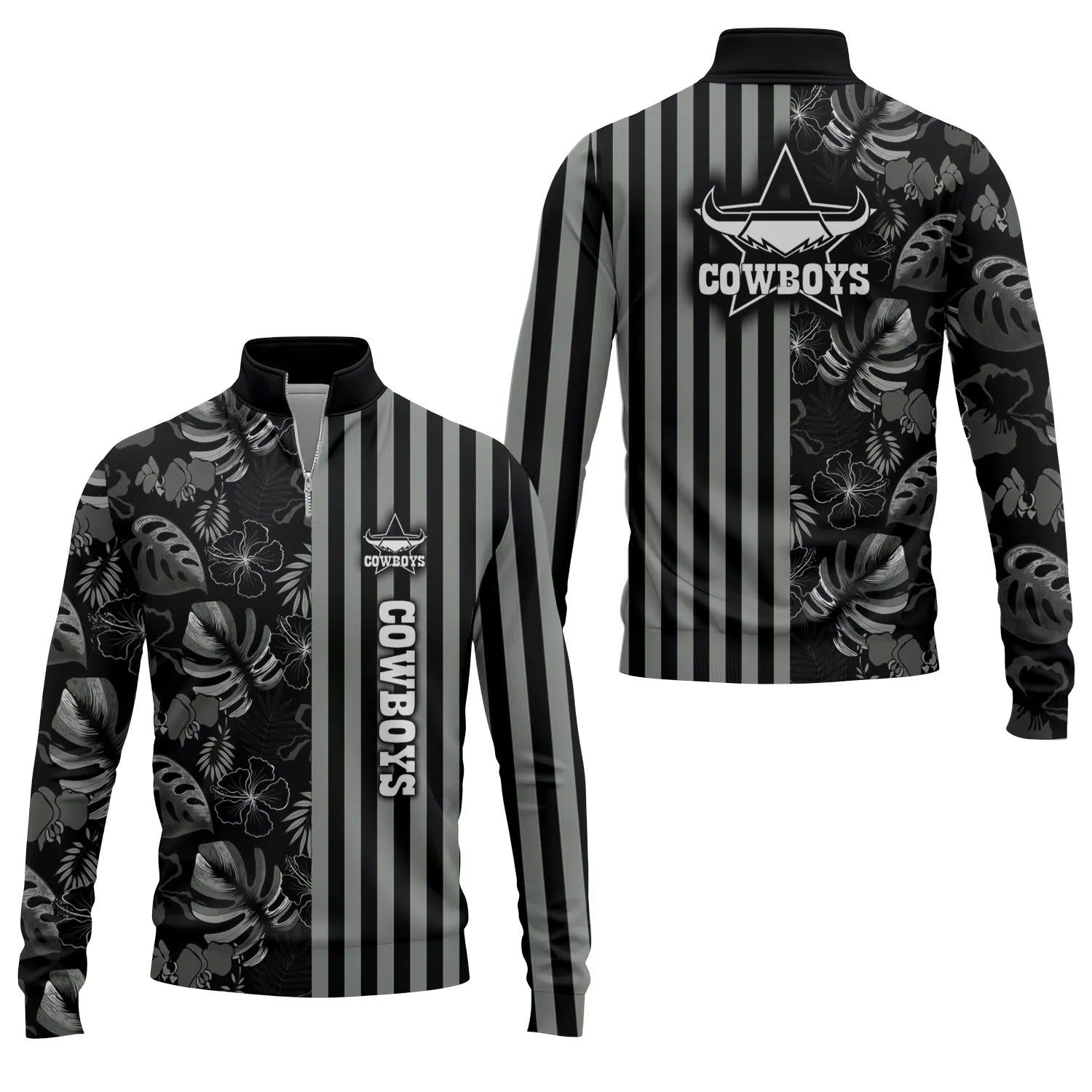 North Queensland Cowboys Quarter-zip Pullover SHW040