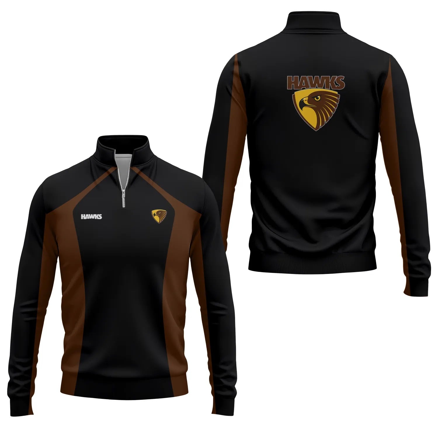 Hawthorn Hawks Quarter-zip Pullover SC048