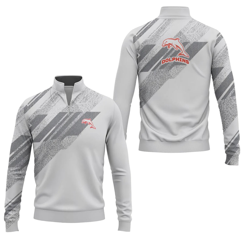 Dolphins Quarter-zip Pullover SC105