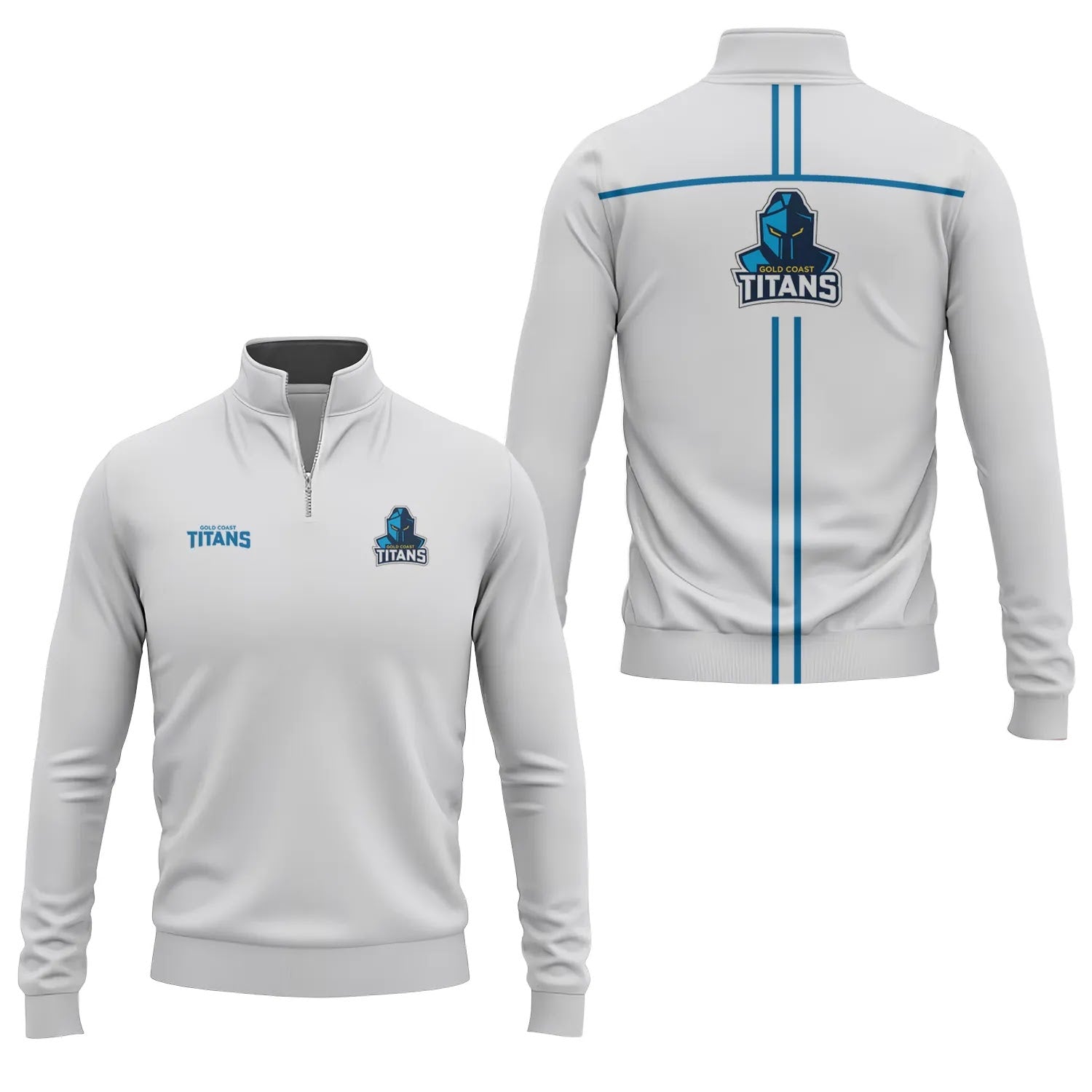 Gold Coast Titans Quarter-zip Pullover SC018