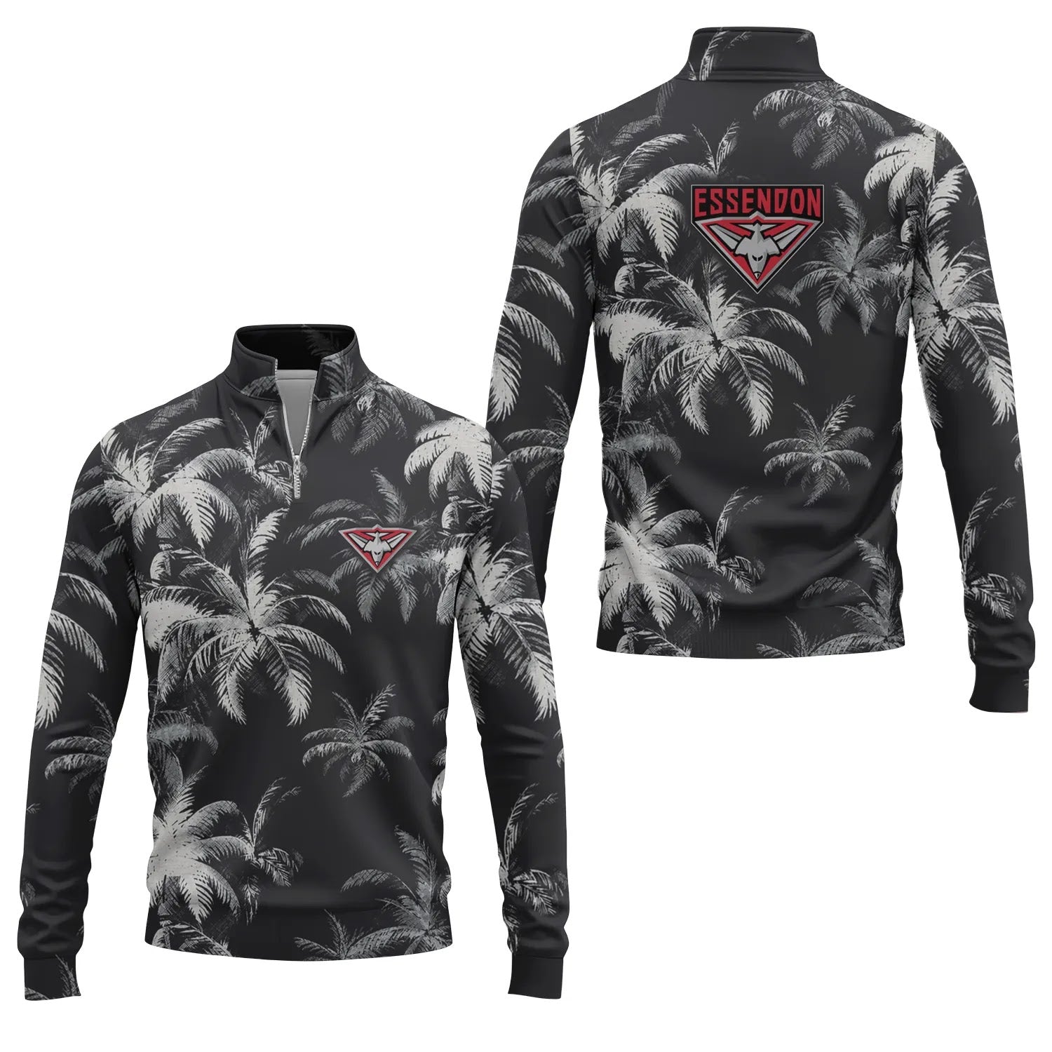 Essendon Bombers Quarter-zip Pullover SC112