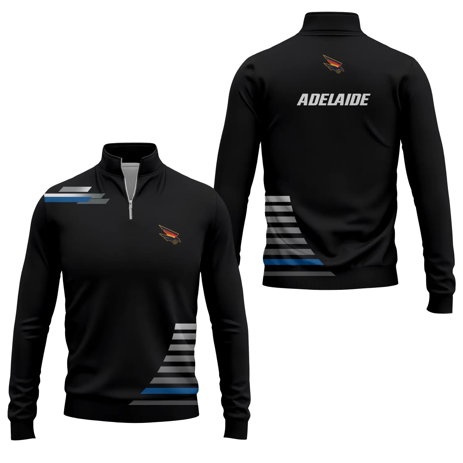 Adelaide Crows Quarter-zip Pullover SC034