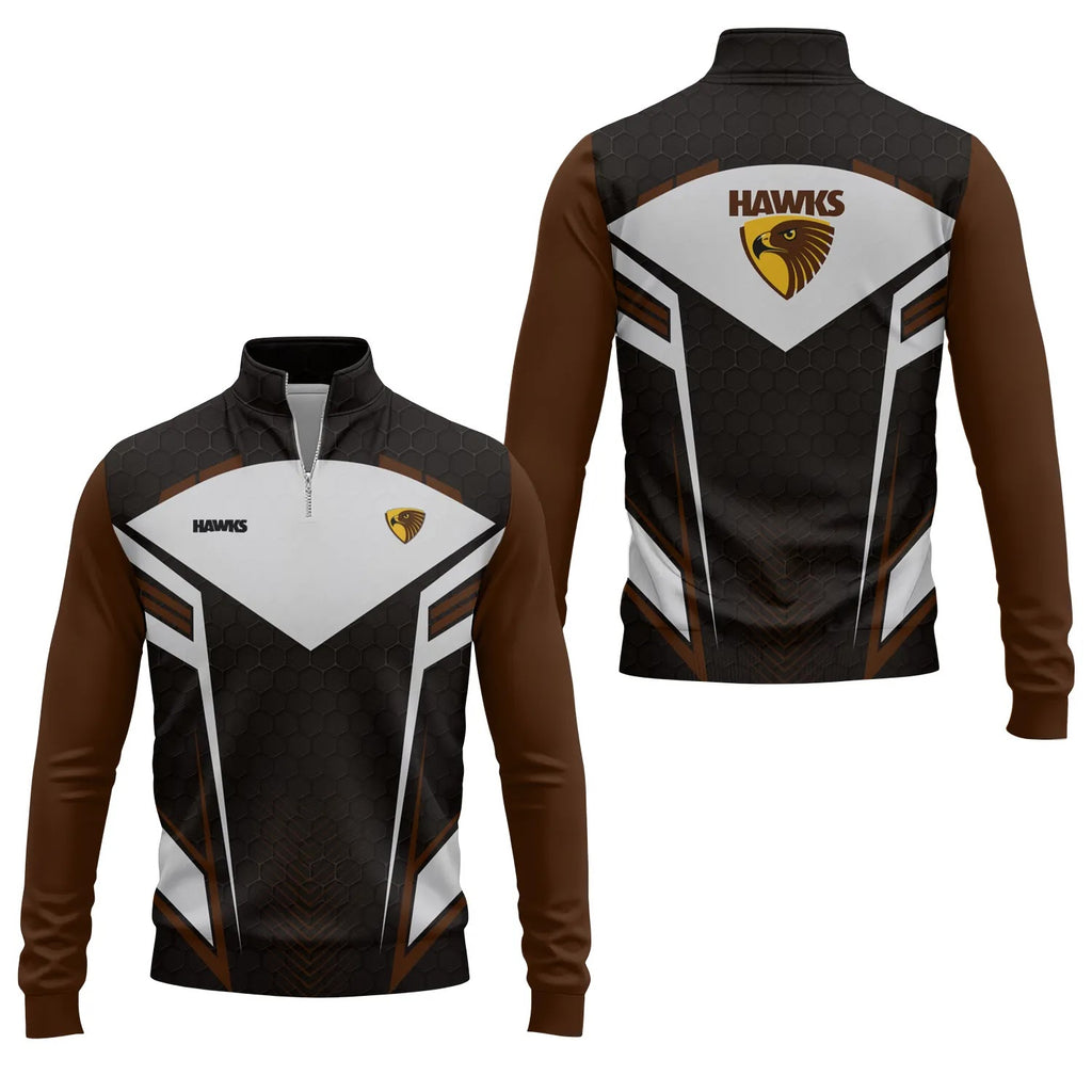Hawthorn Hawks Quarter-zip Pullover SC033