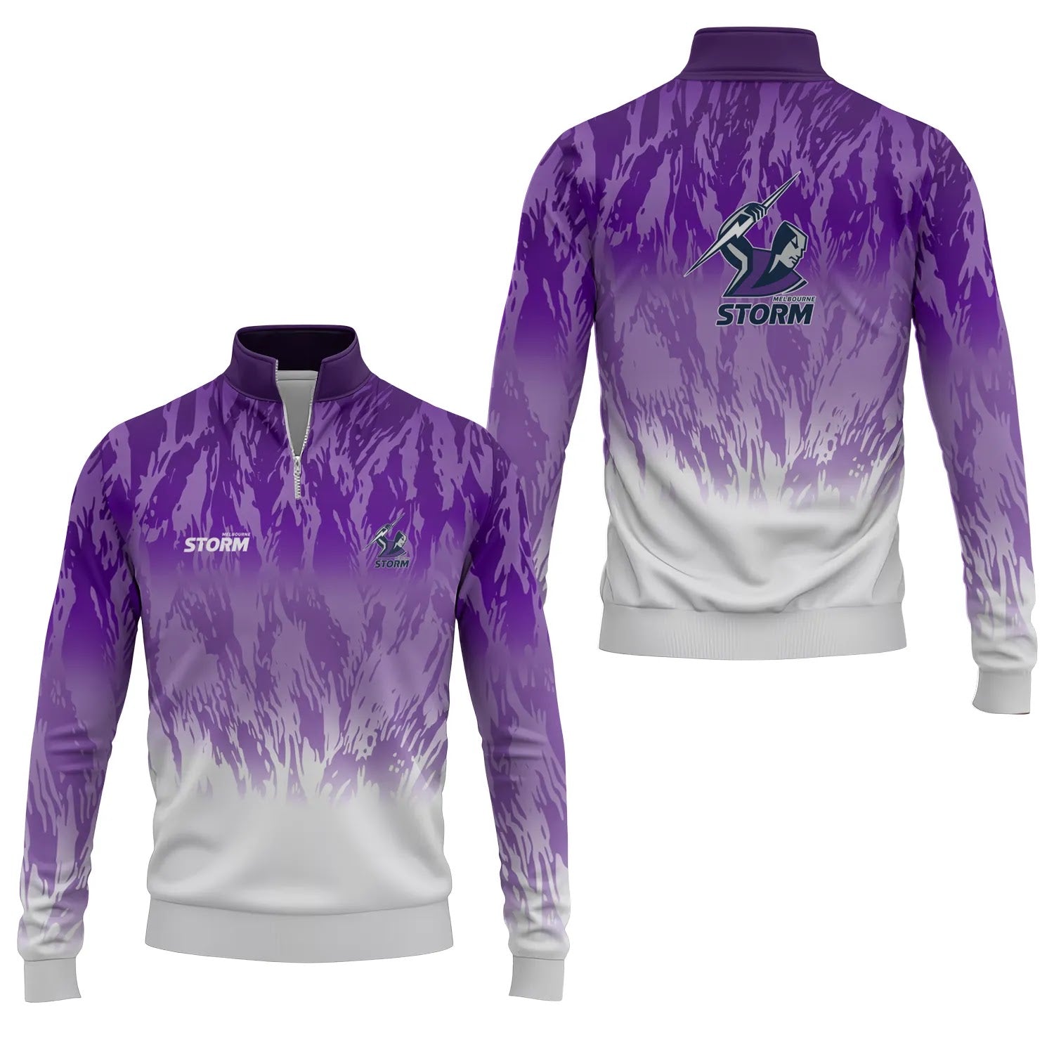 Melbourne Storm Quarter-zip Pullover SC069