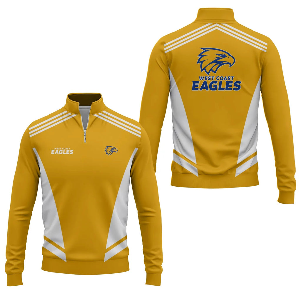 West Coast Eagles Quarter-zip Pullover SC092