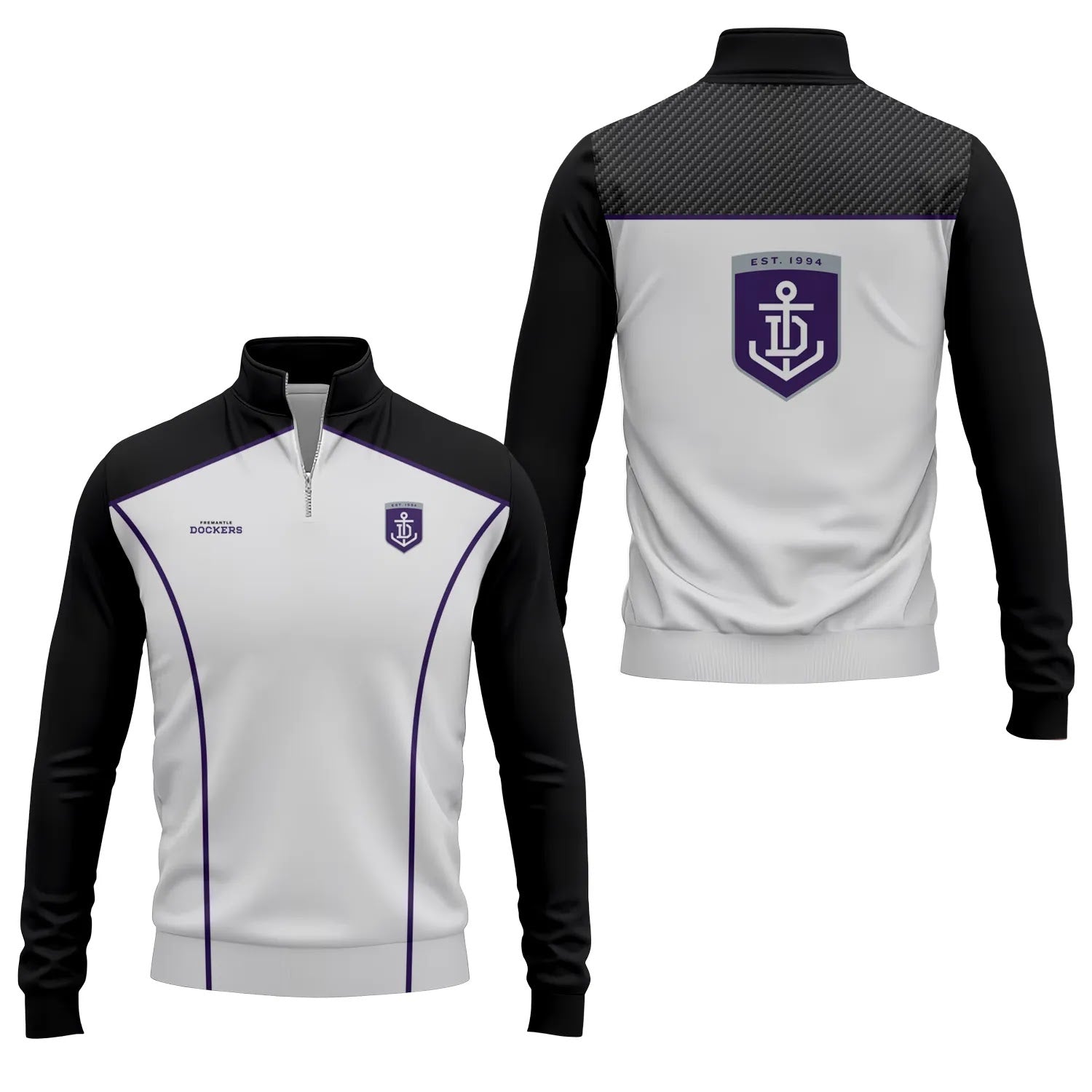 Fremantle Dockers Quarter-zip Pullover SC011
