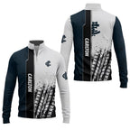 Carlton Blues Quarter-zip Pullover SC039