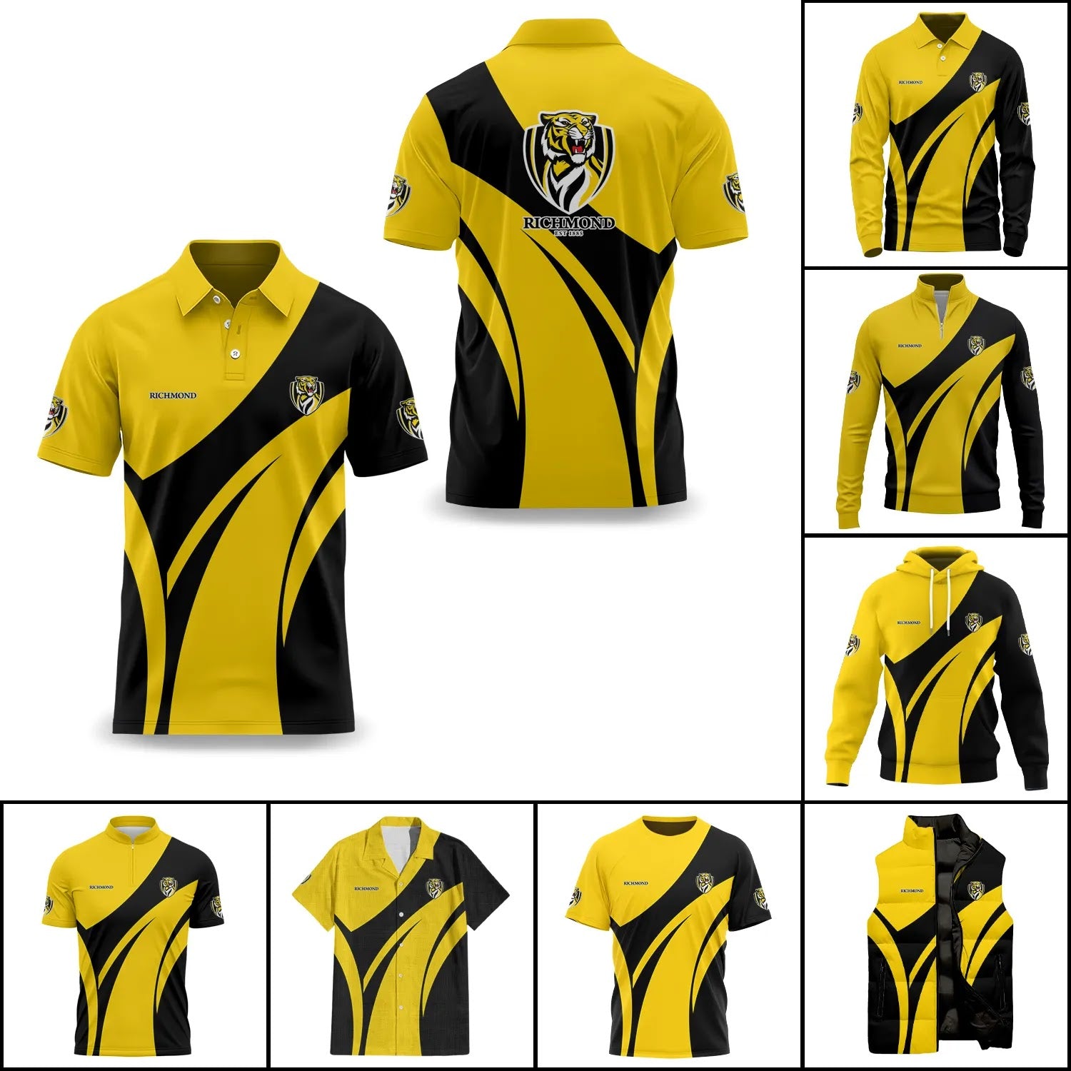 Richmond Tigers Apparels SC022