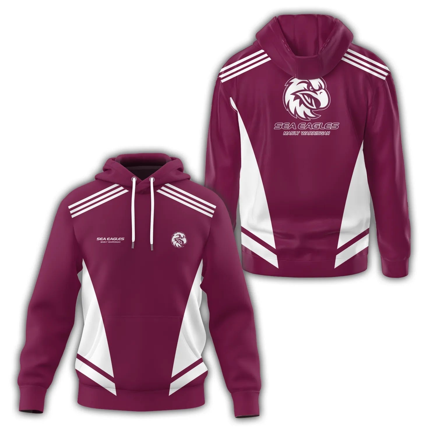 Manly Warringah Sea Eagles Hoodie SC092