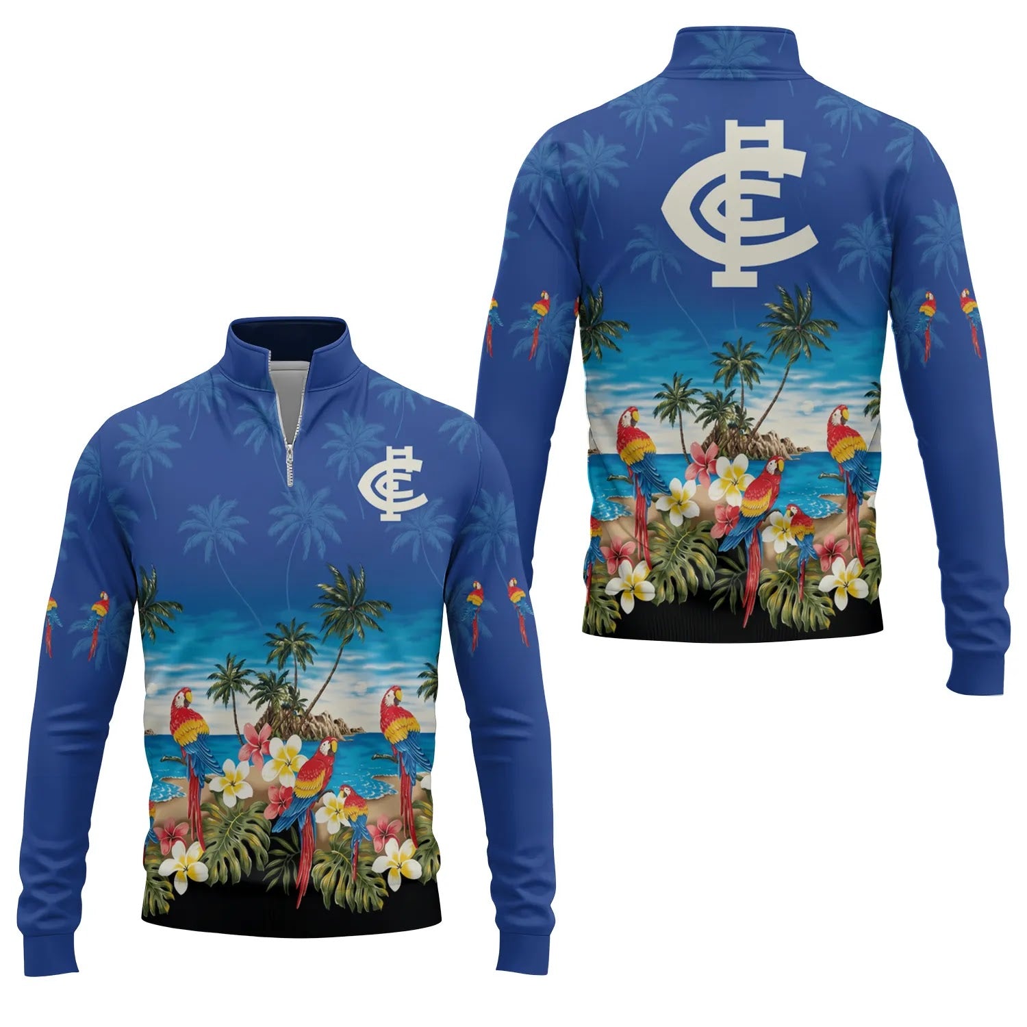Carlton Blues Quarter-zip Pullover SHW005