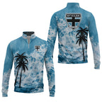 St Kilda Saints Quarter-zip Pullover SHW052