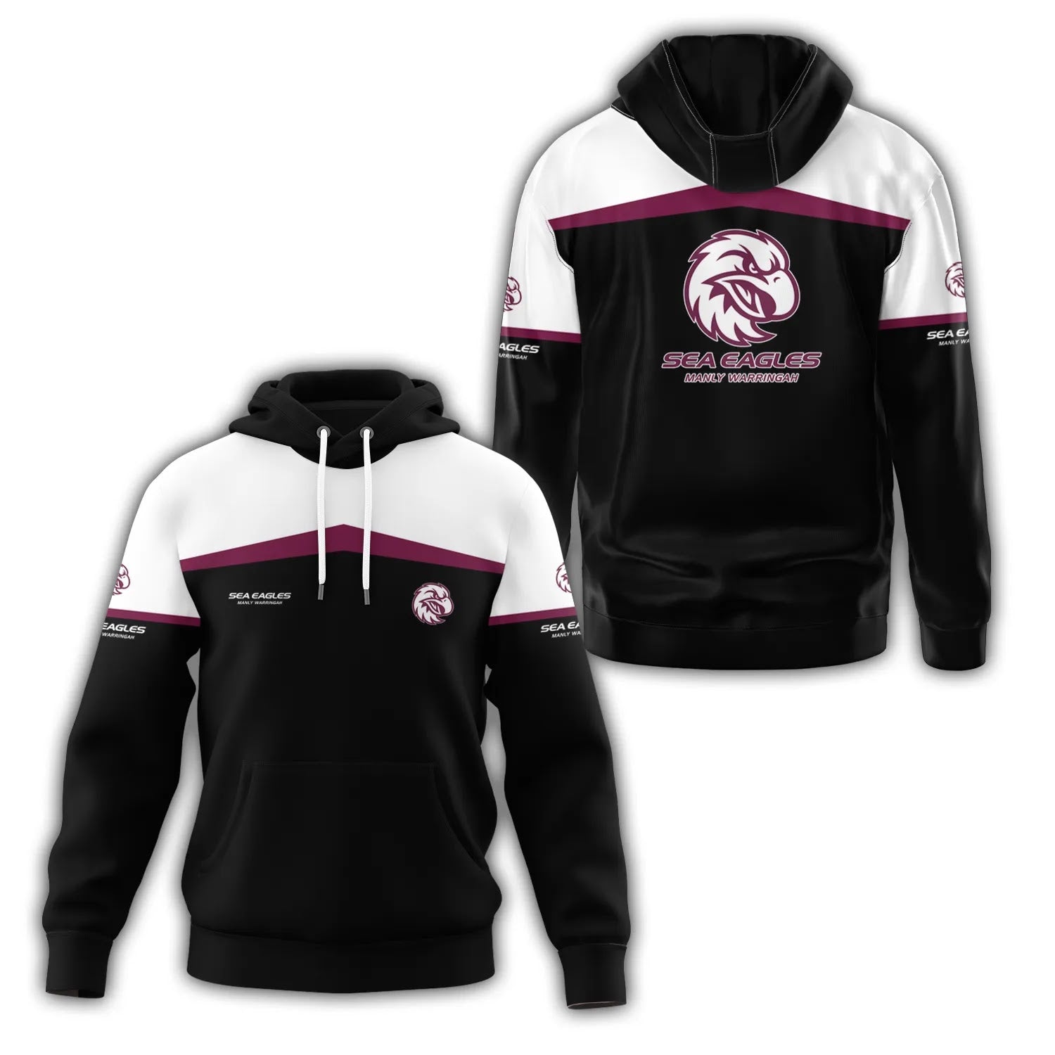 Manly Warringah Sea Eagles Hoodie SC031