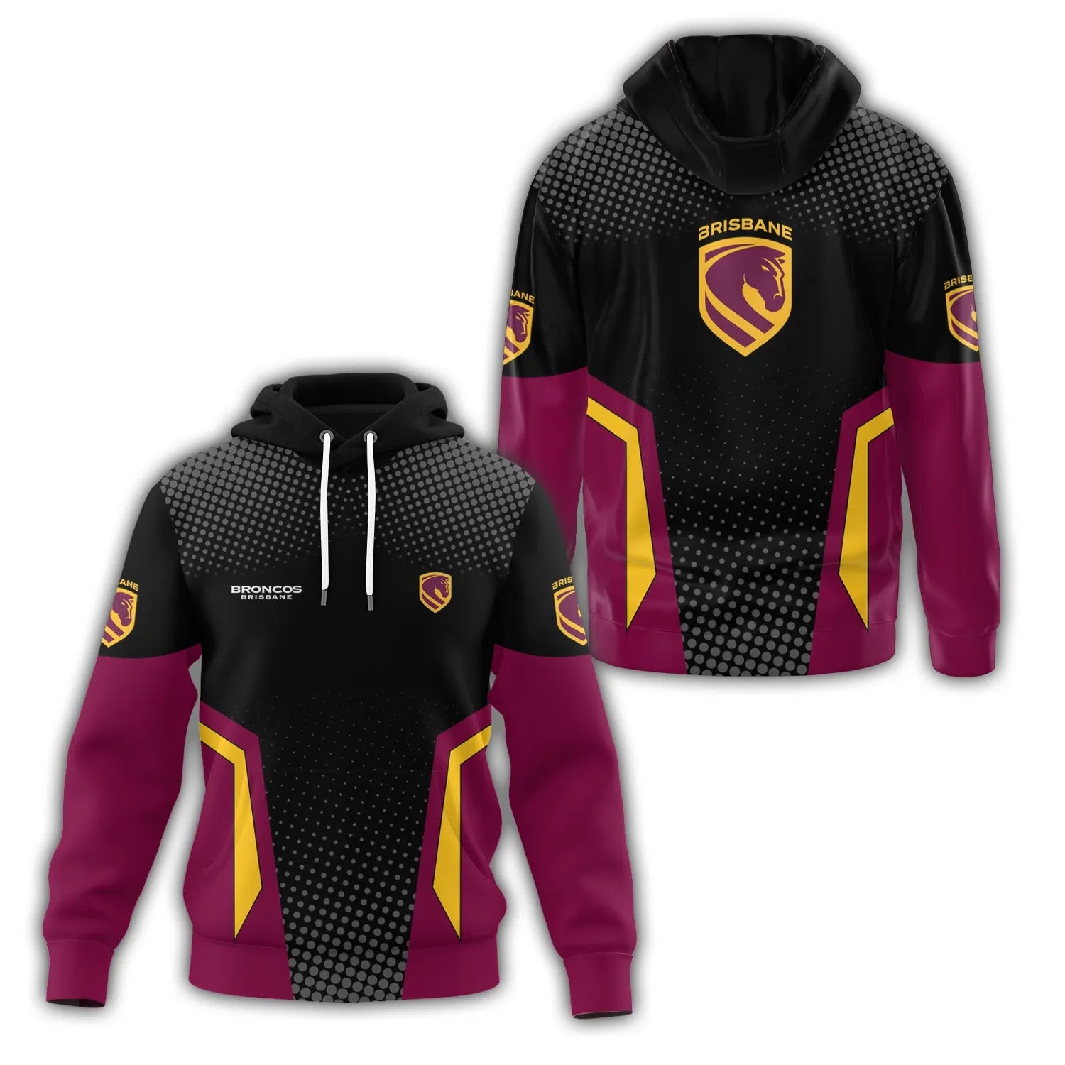Brisbane Broncos Hoodie SC032