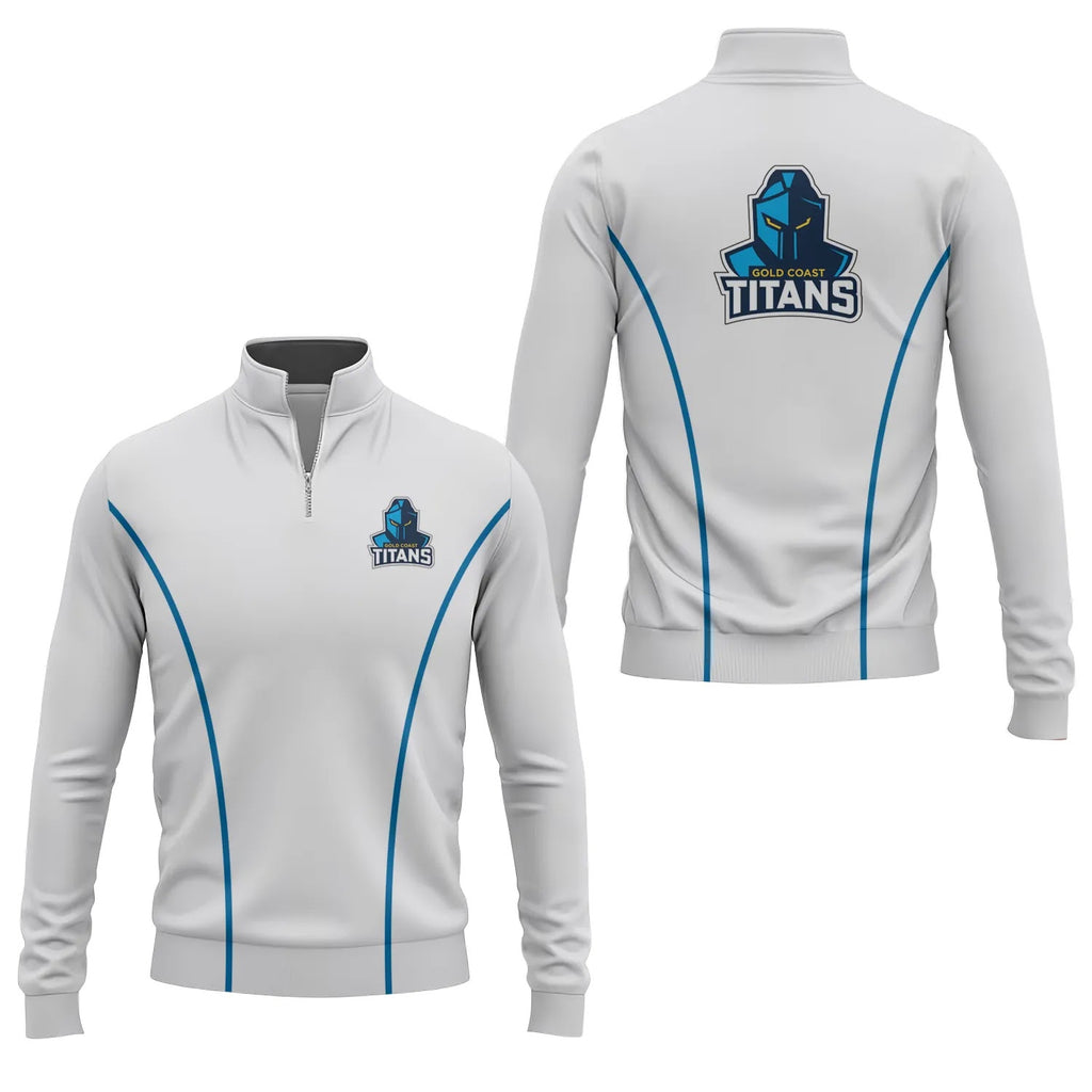 Gold Coast Titans Quarter-zip Pullover SC025