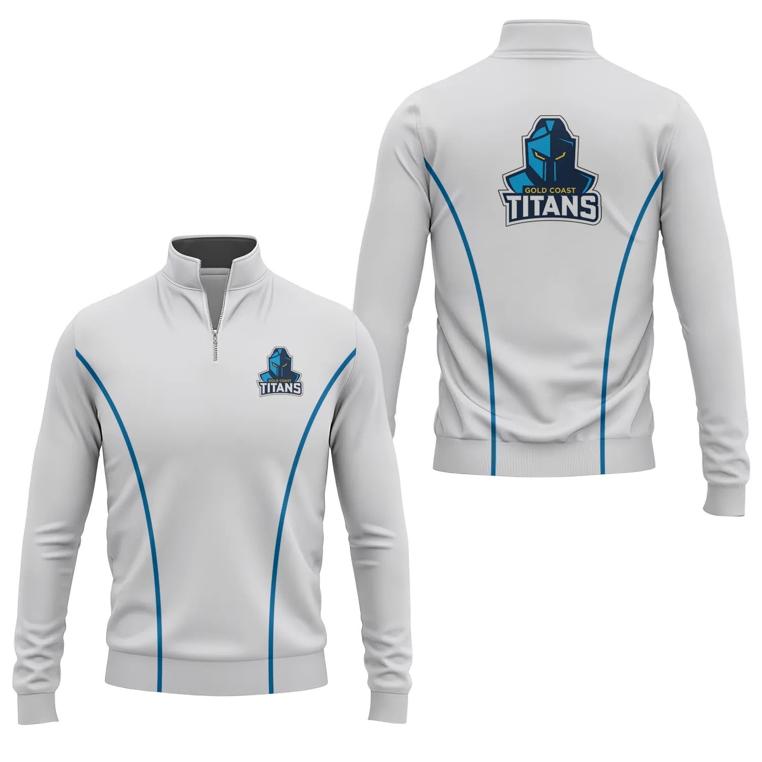 Gold Coast Titans Quarter-zip Pullover SC025