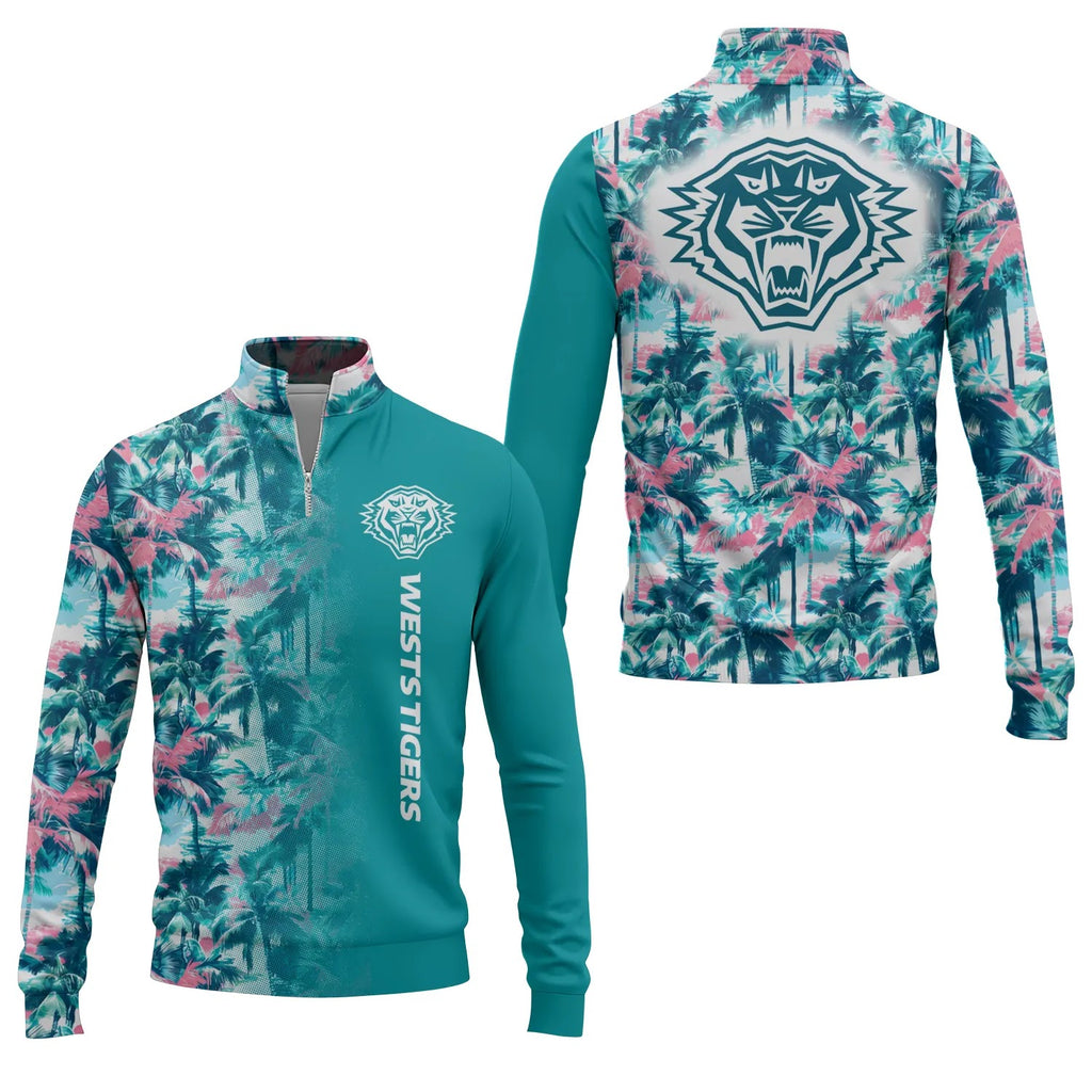 Wests Tigers Quarter-zip Pullover SHW061