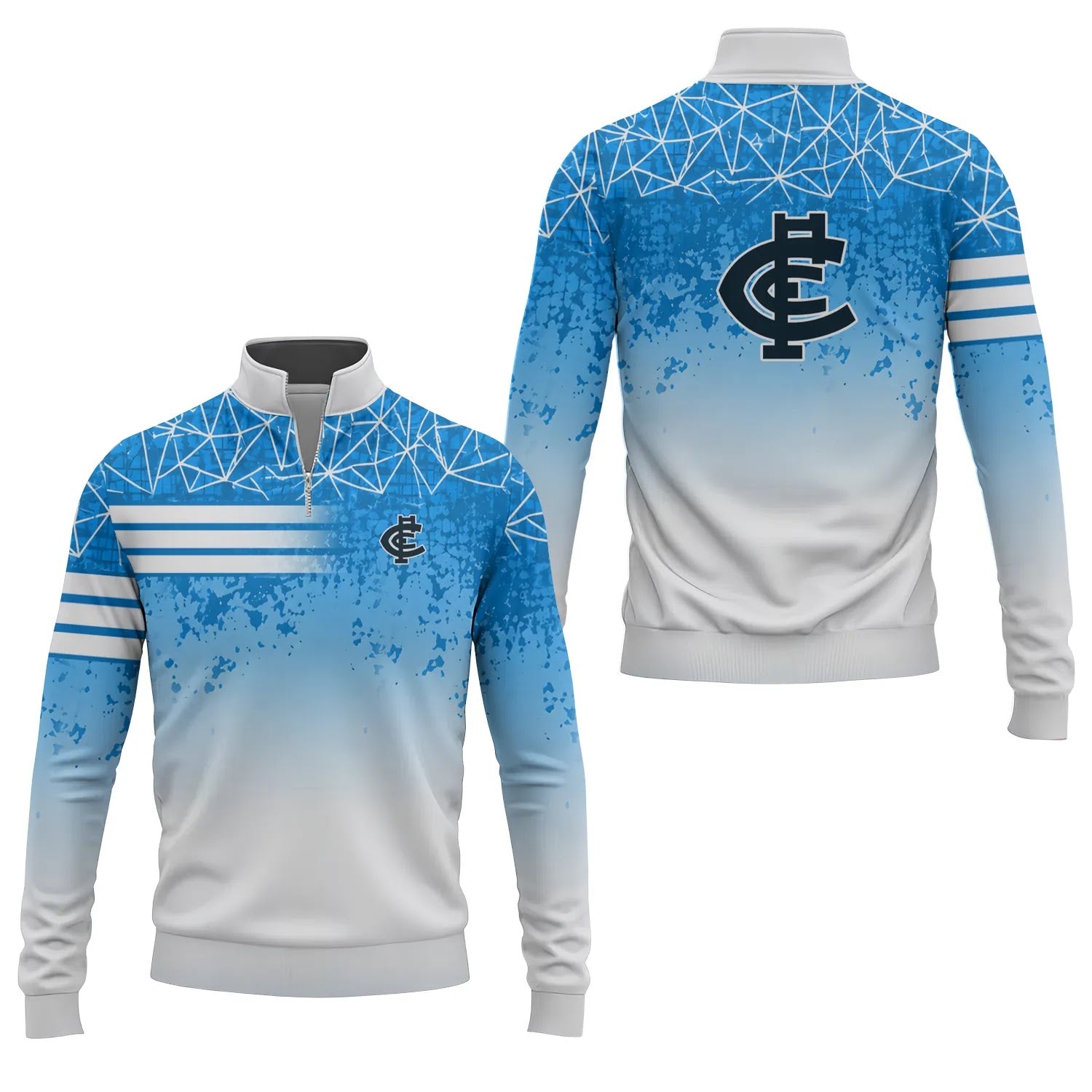 Carlton Blues Quarter-zip Pullover SC097