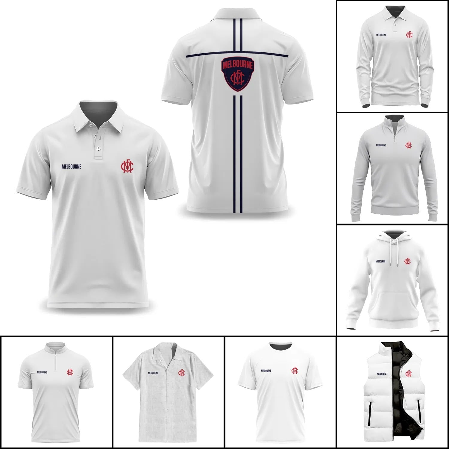 Melbourne Demons Apparels SC018