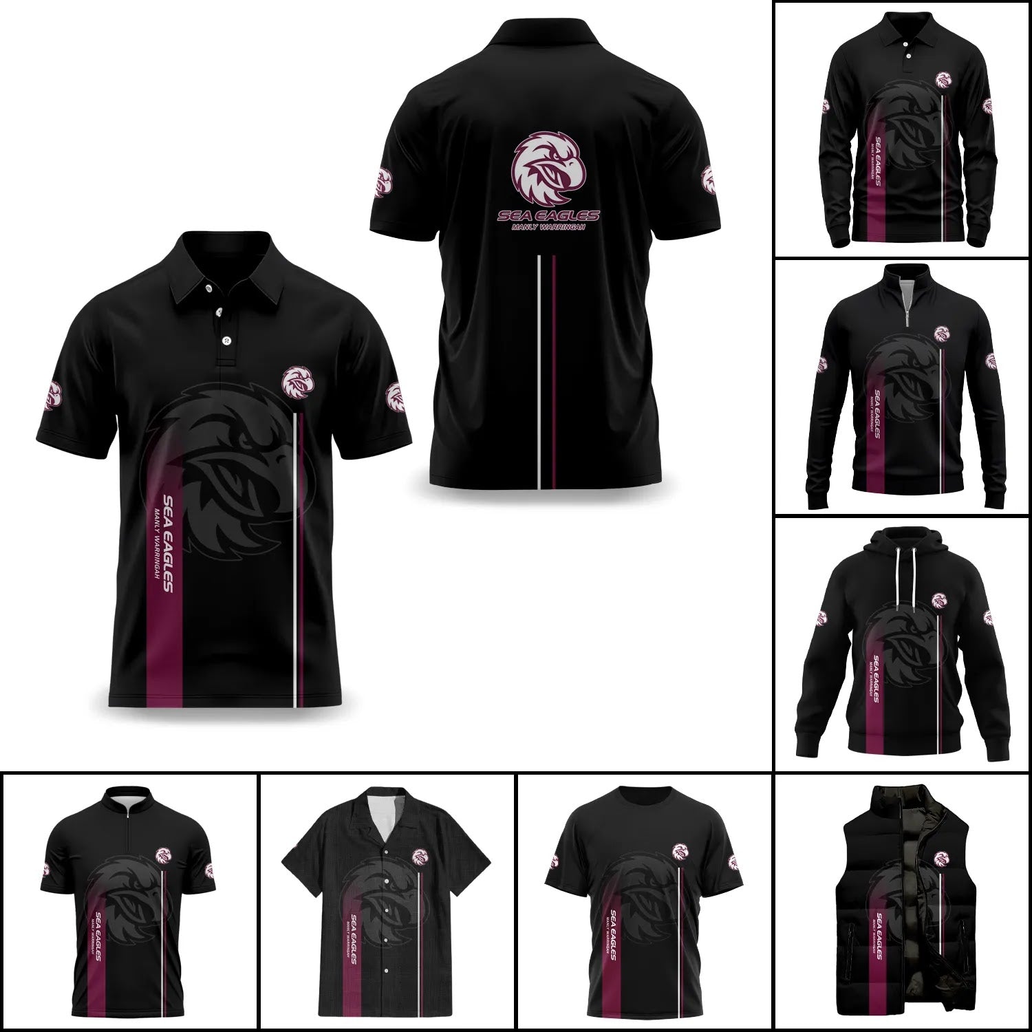 Manly Warringah Sea Eagles Apparels SC077