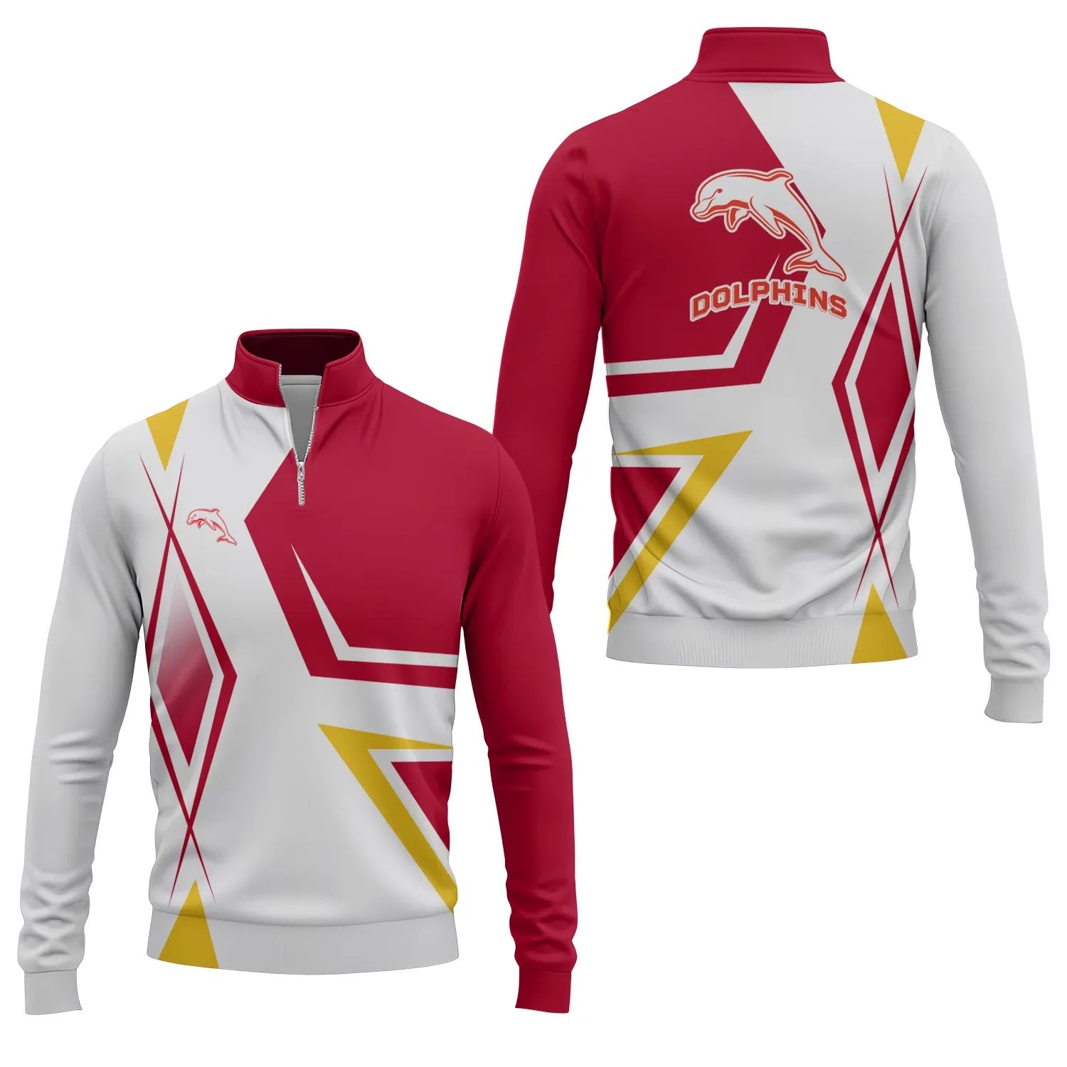 Dolphins Quarter-zip Pullover SC080