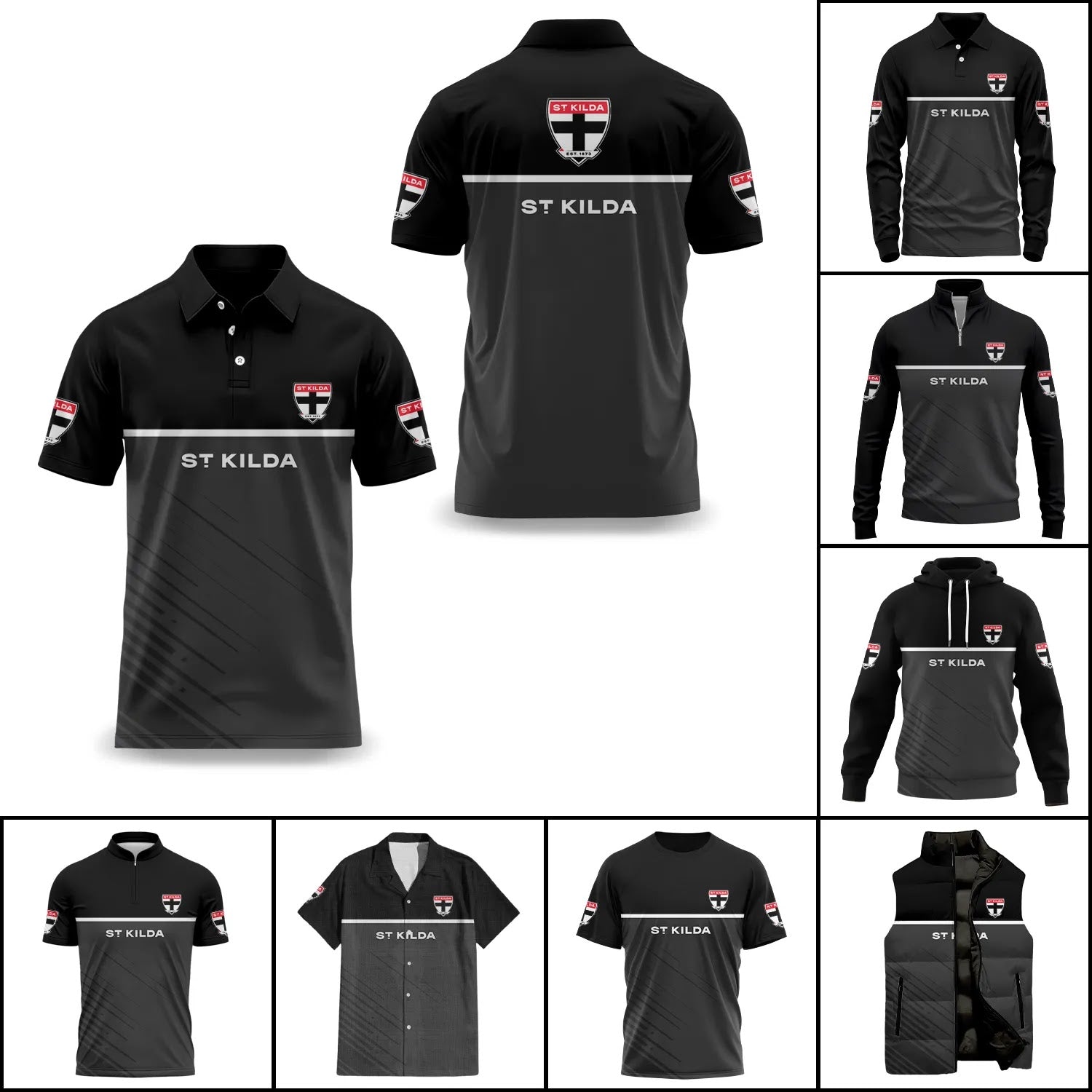St Kilda Saints Apparels SC040