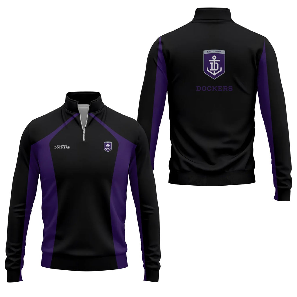 Fremantle Dockers Quarter-zip Pullover SC048