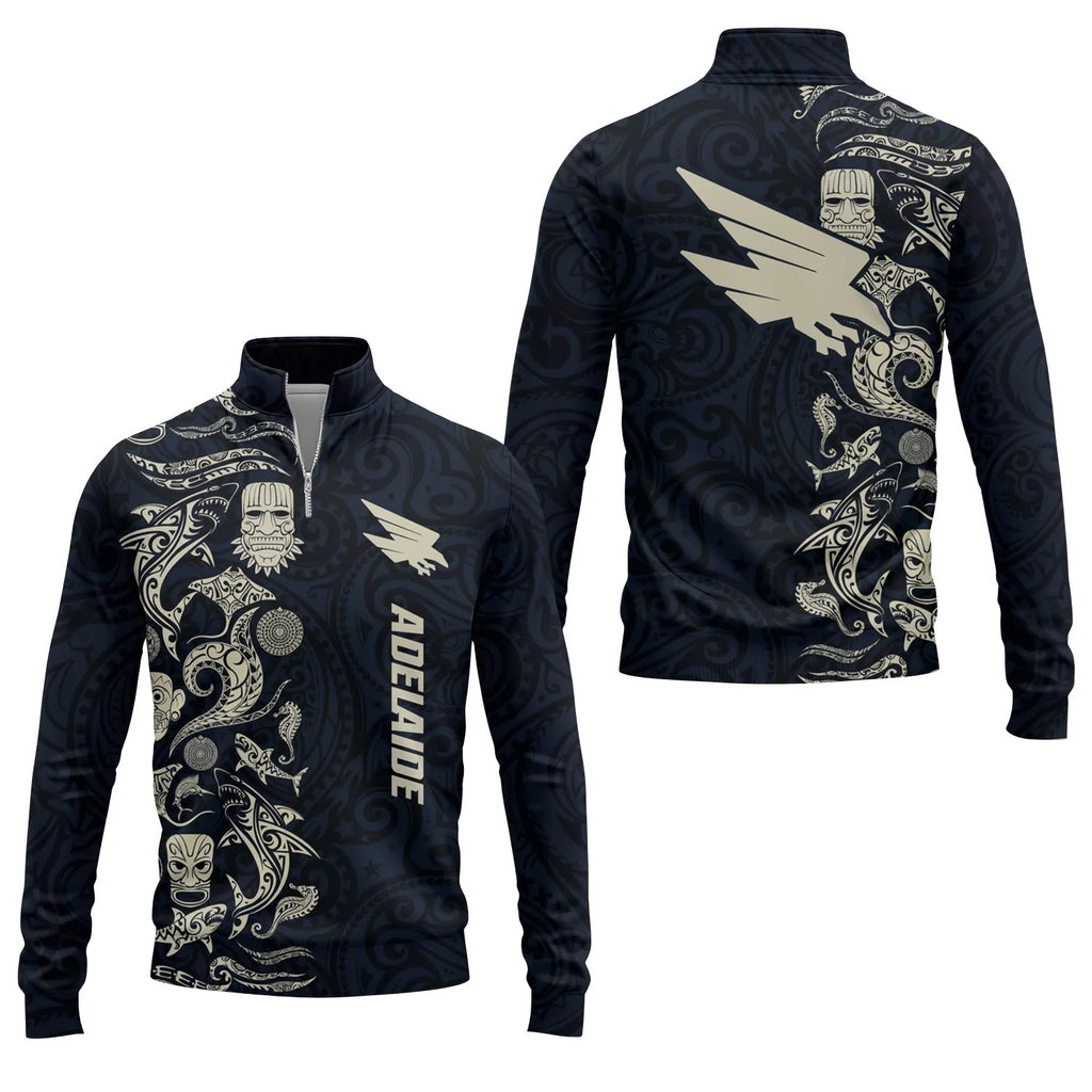 Adelaide Crows Quarter-zip Pullover SHW033