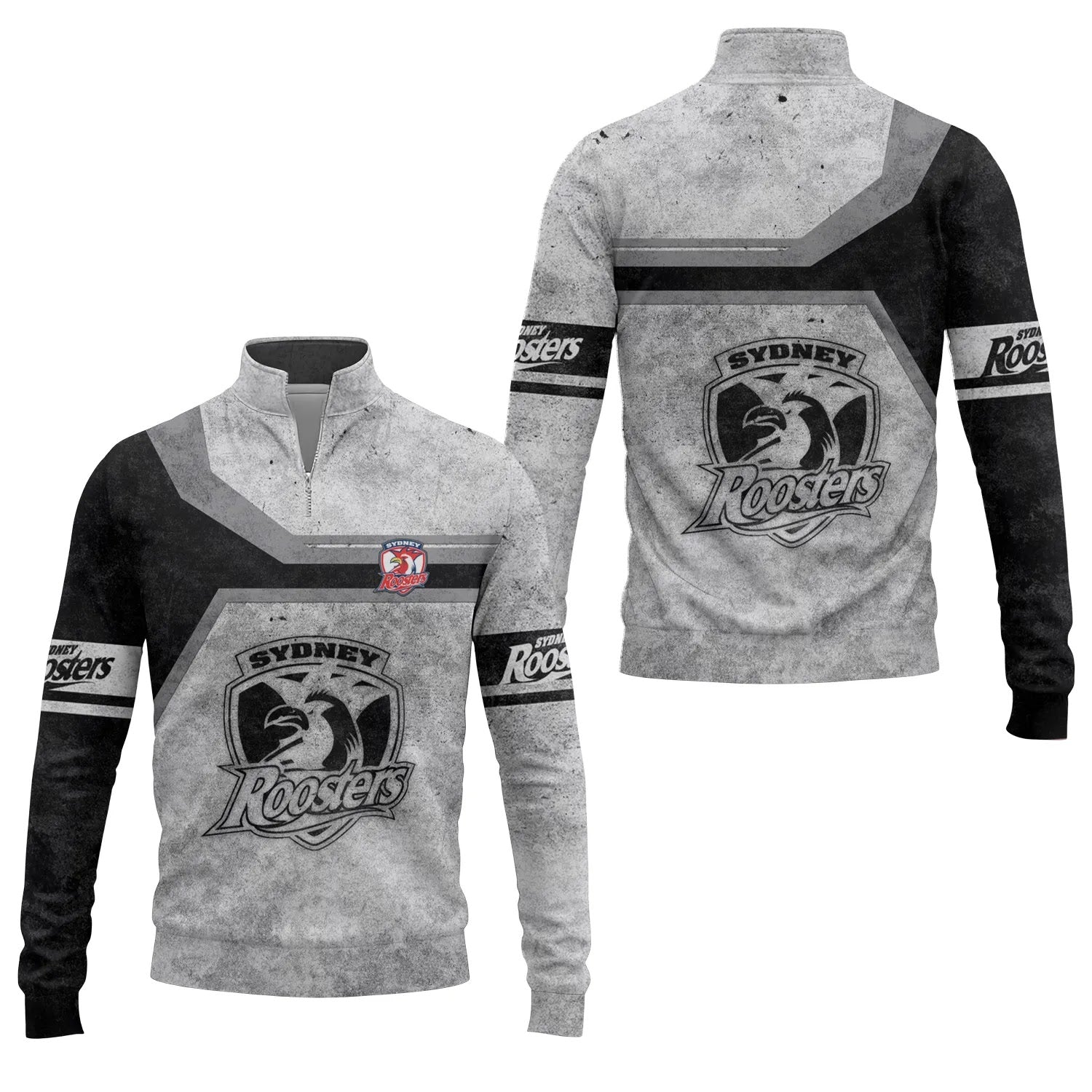Sydney Roosters Quarter-zip Pullover SC086