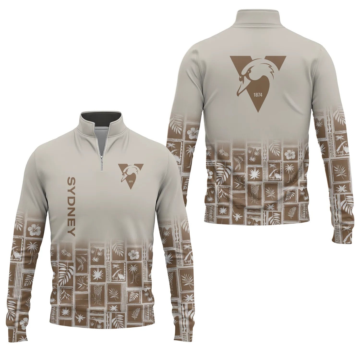 Sydney Swans Quarter-zip Pullover SHW067
