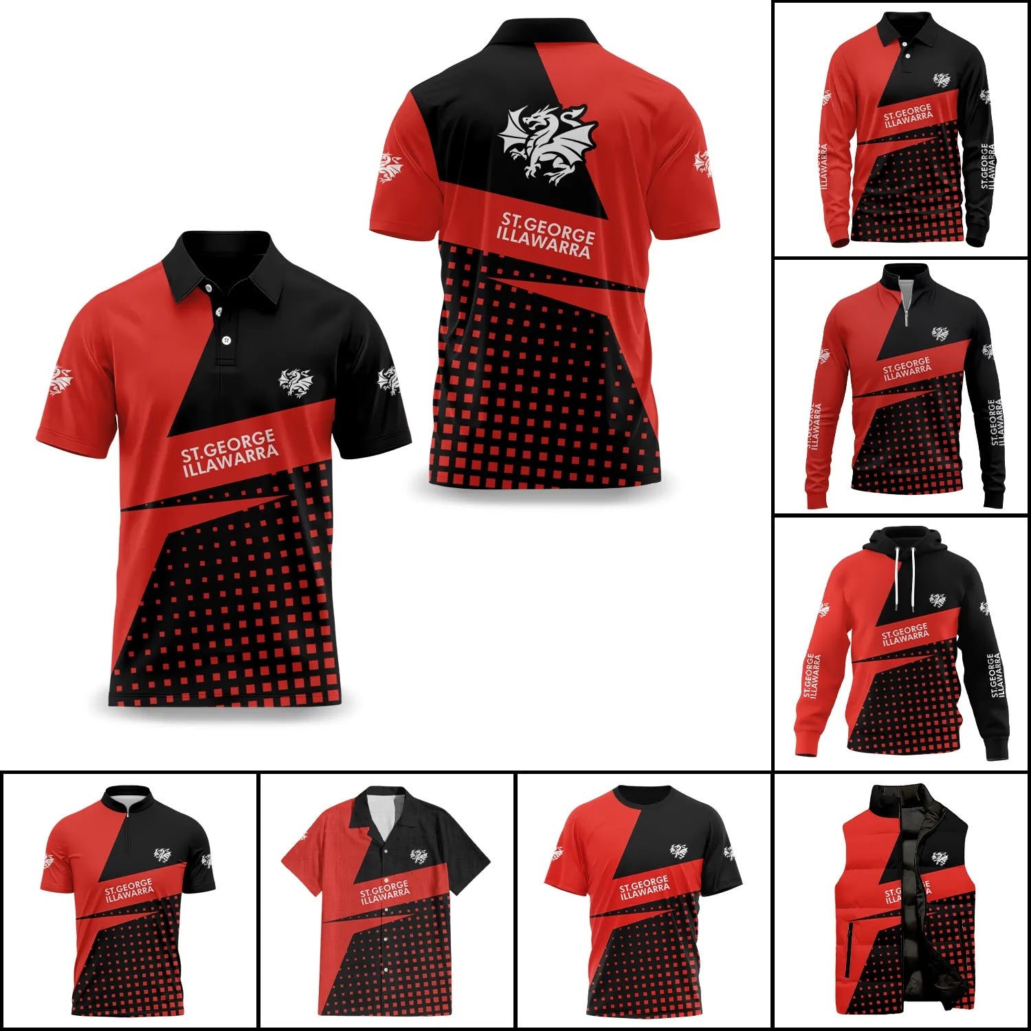 St George Illawarra Dragons Apparels SC083